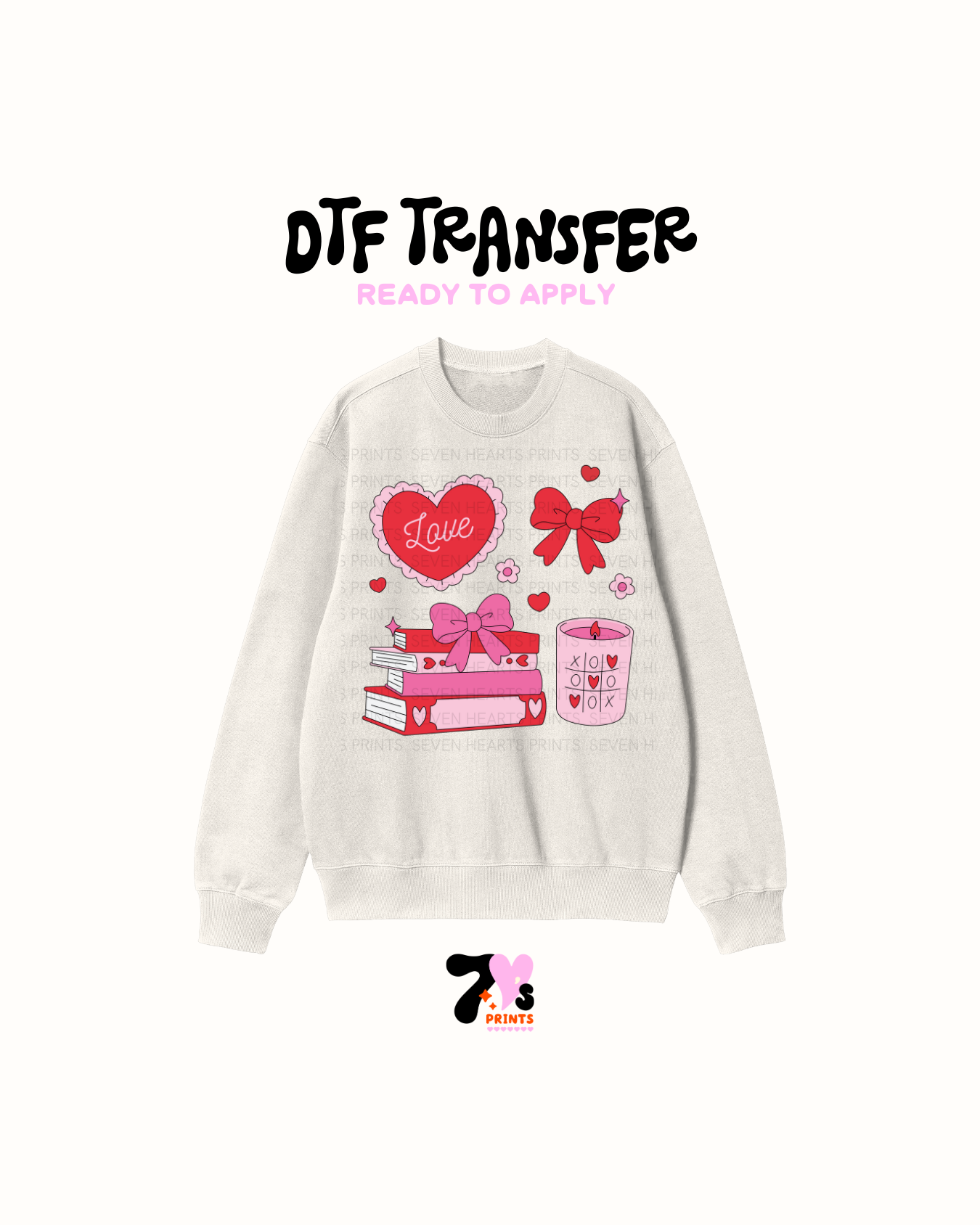 Love Books - DTF Transfers