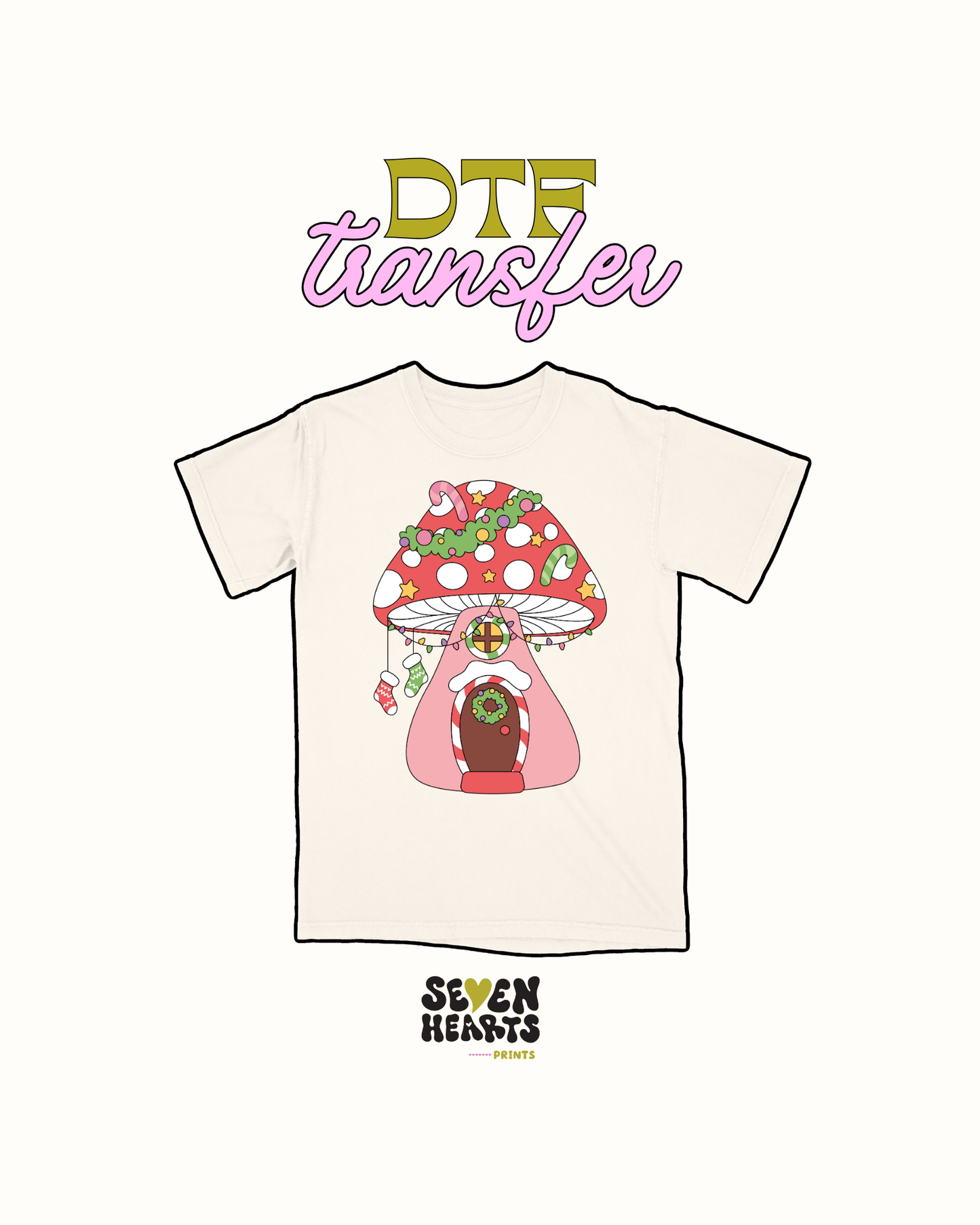Mushie xmas - DTF Transfer