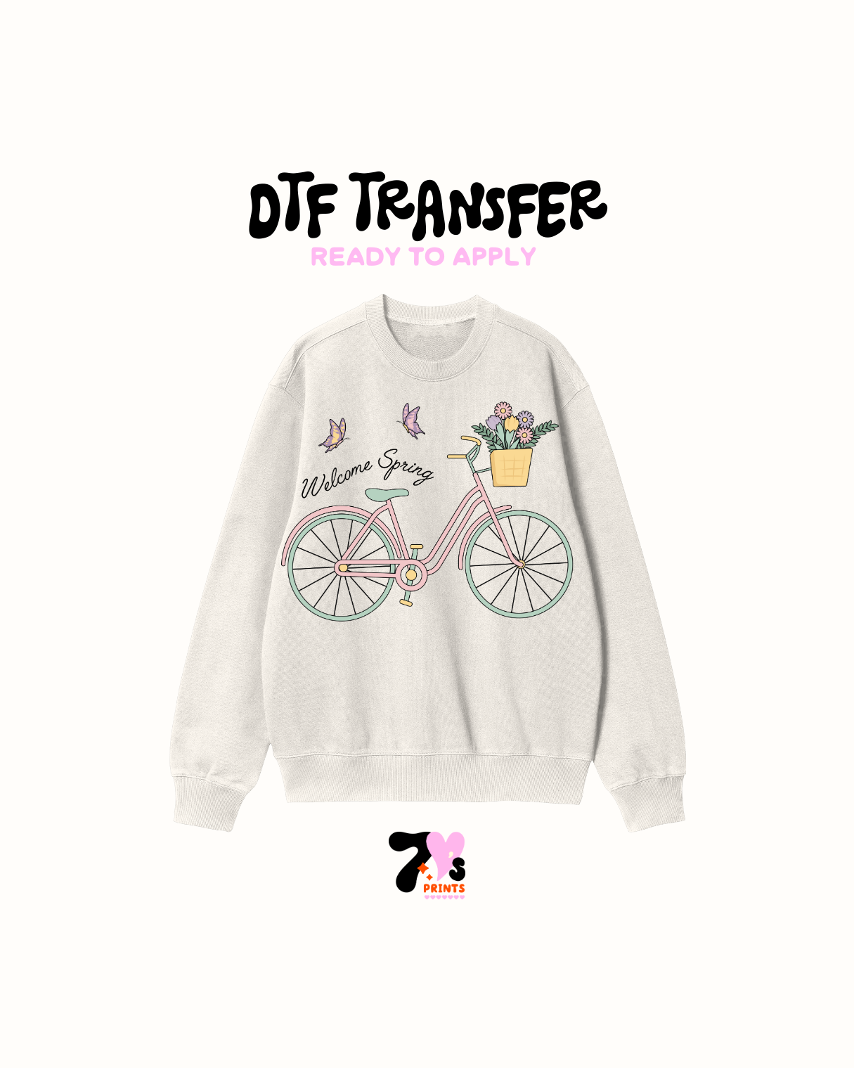Welcome spring - DTF Transfers