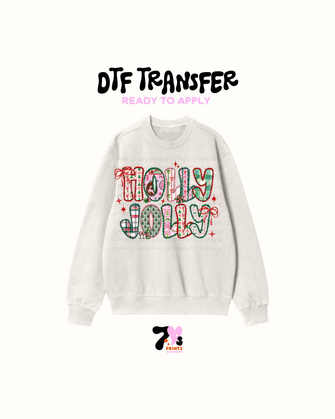 Hollyjolly- DTF Transfers
