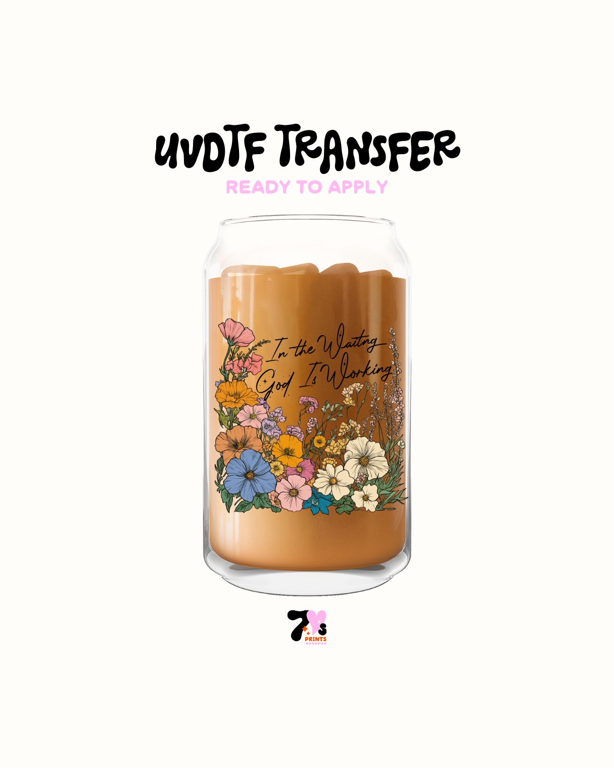 God is working - UVDTF Decal