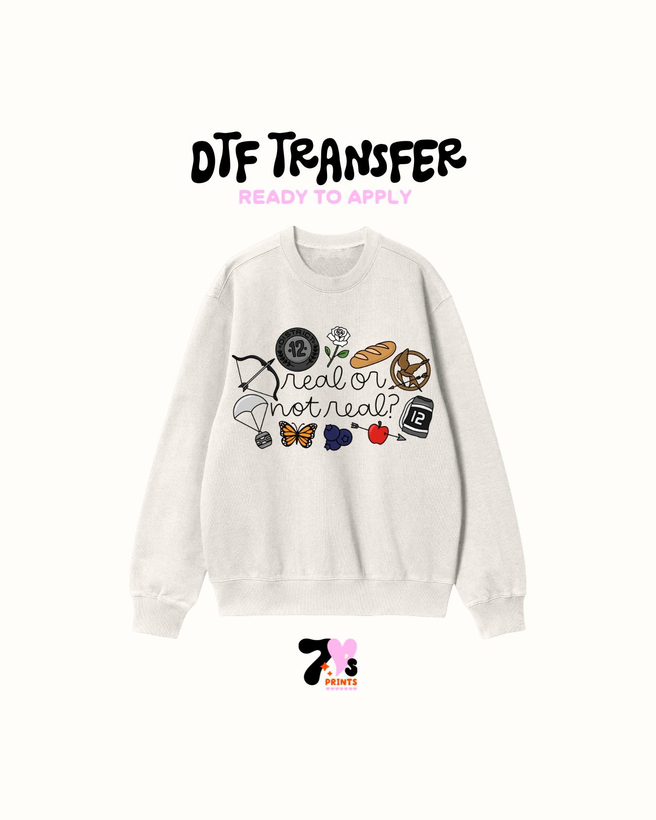 Real or not real - DTF Transfers