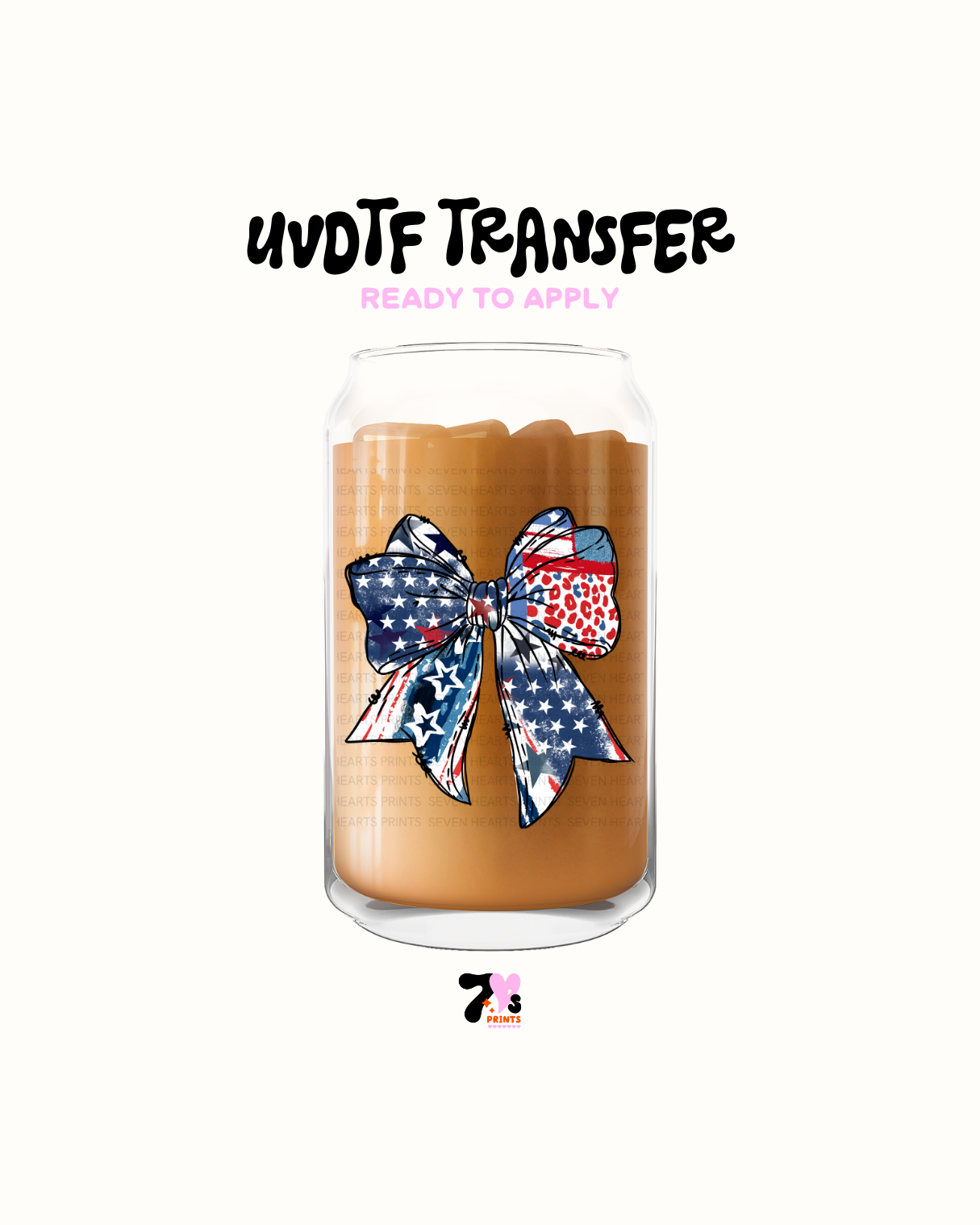 4th of July - UVDTF Decal