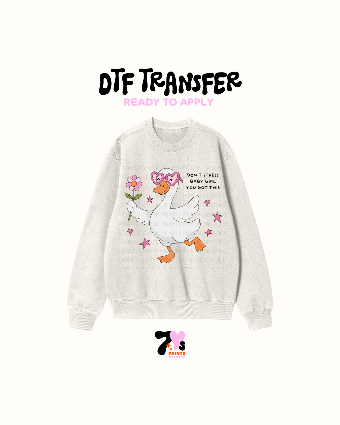 Dont Stress Baby Girl You got this - DTF Transfers