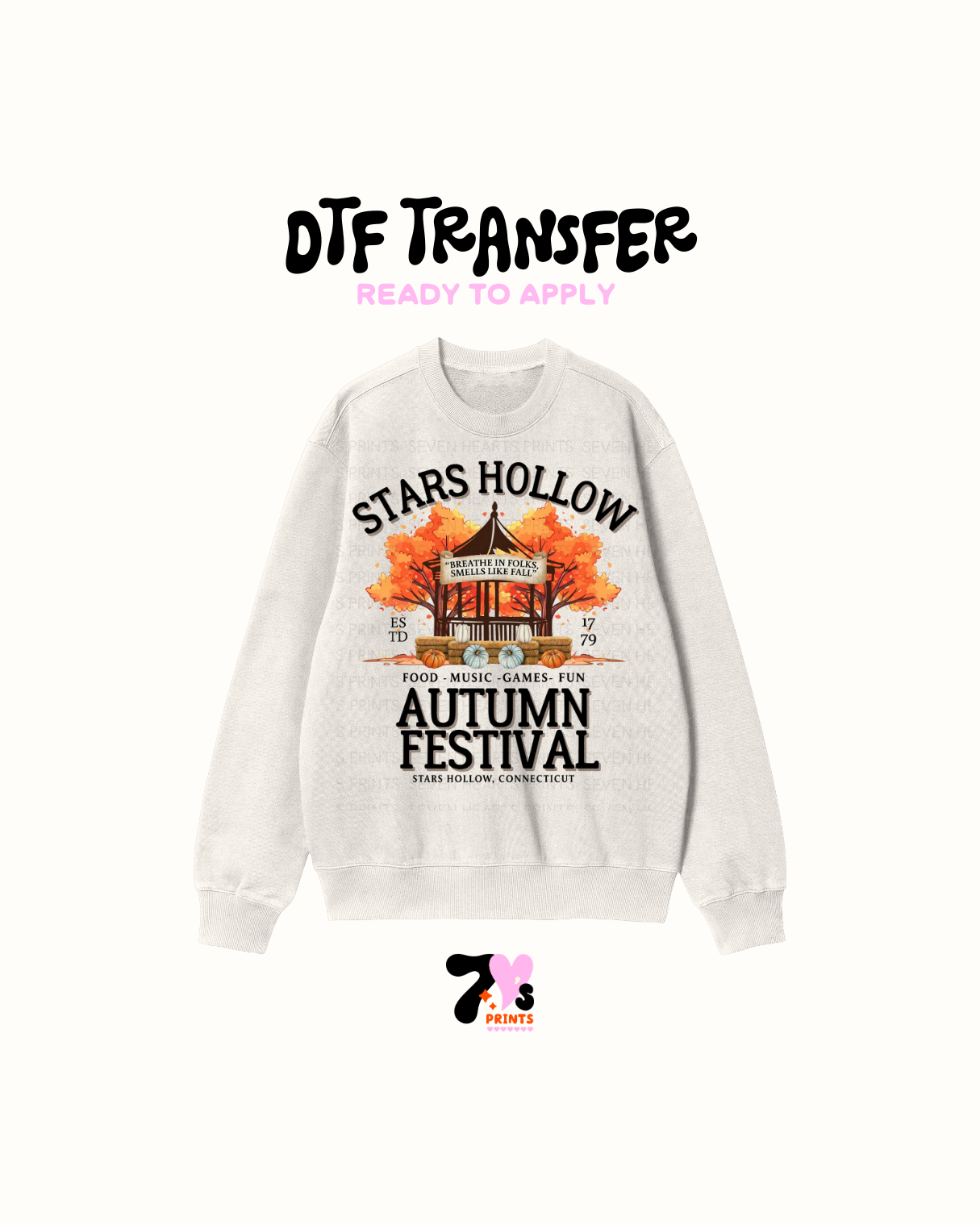 Autumn stars hallow - DTF Transfers