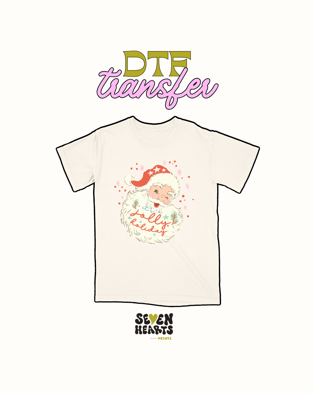 Jolly holiday - DTF Transfers