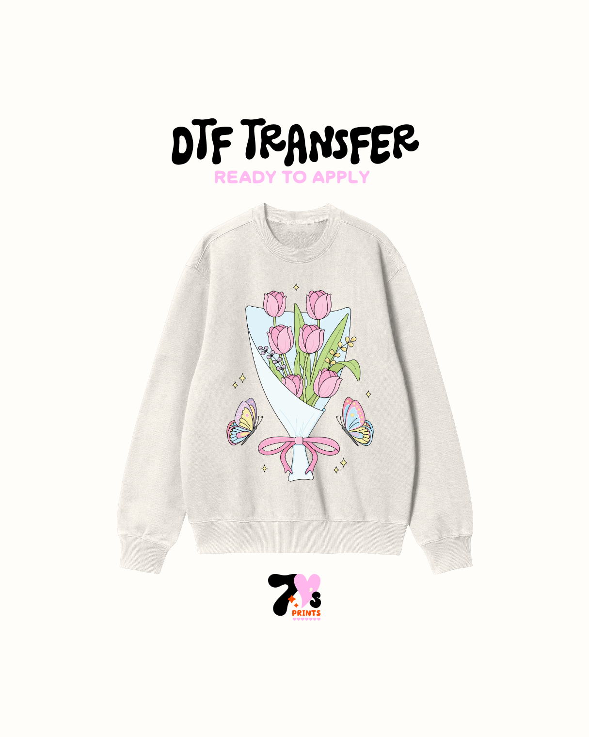 Flower Bouquett.- DTF Transfer