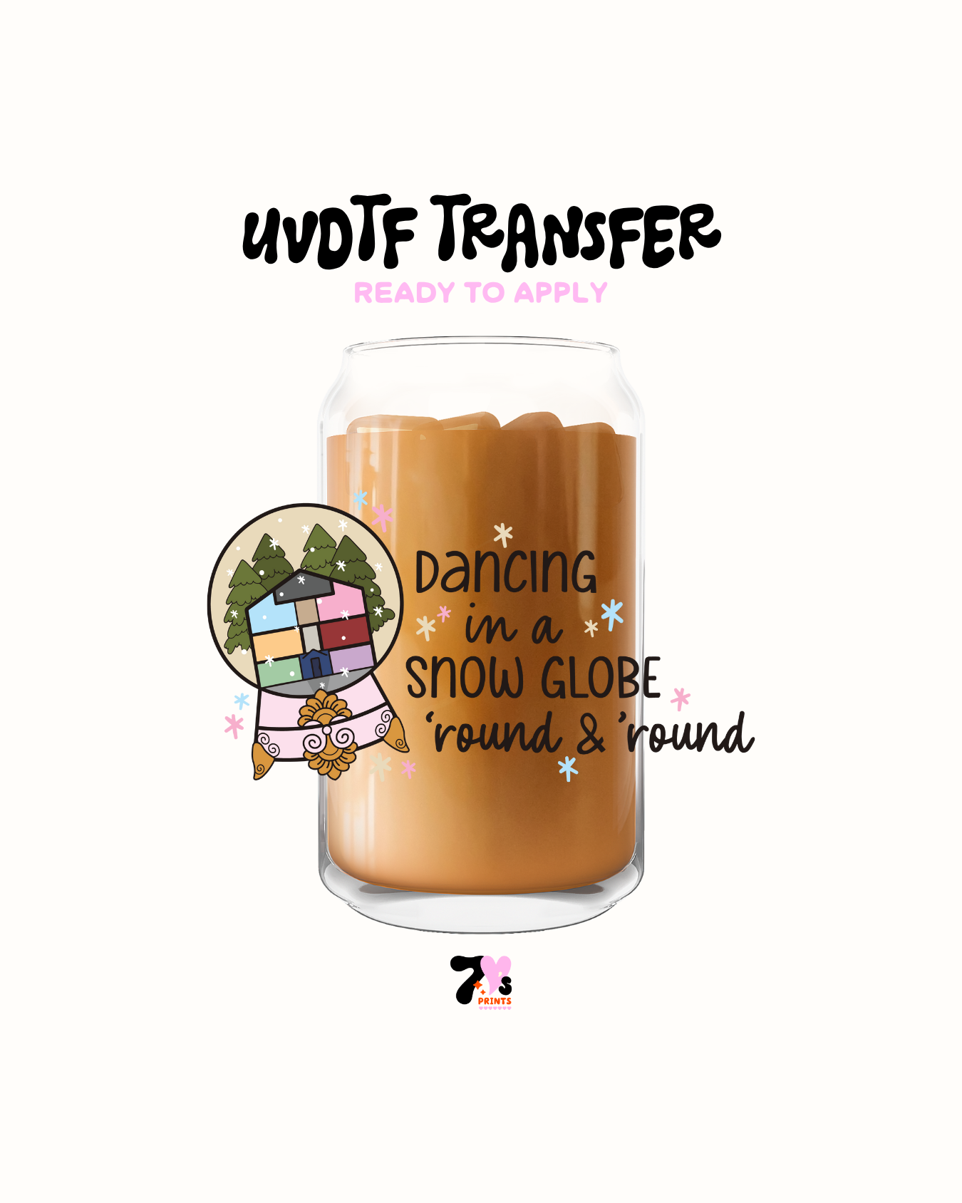 Snow glove - UVDTF Decal