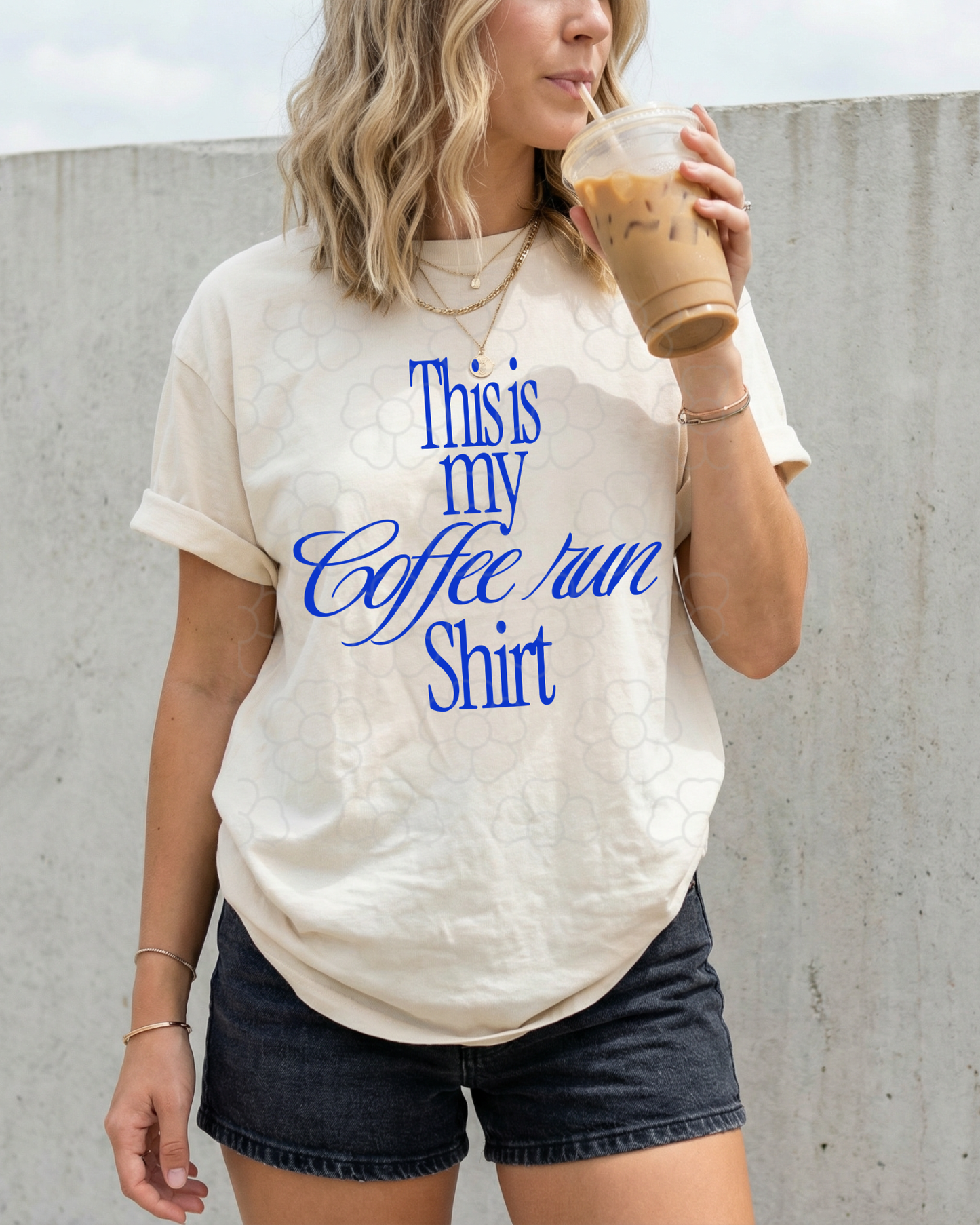 This is my coffee run shirt - DTF Transfers