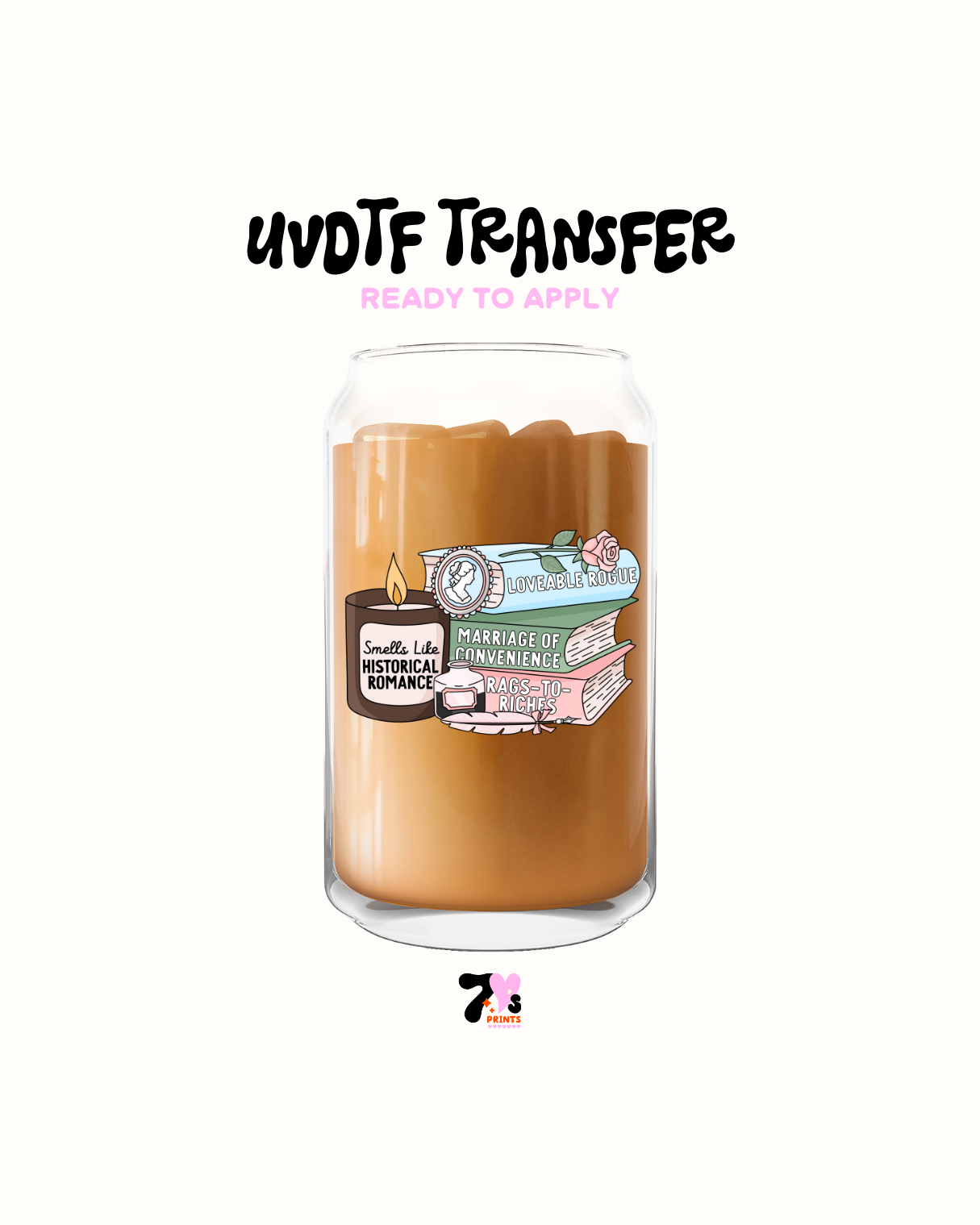 Smells like historical romance - UVDTF Decal