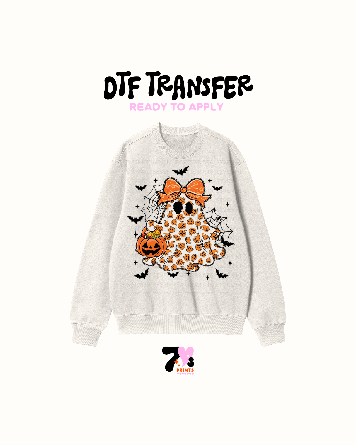 Girlie Spooky ghost - DTF Transfers