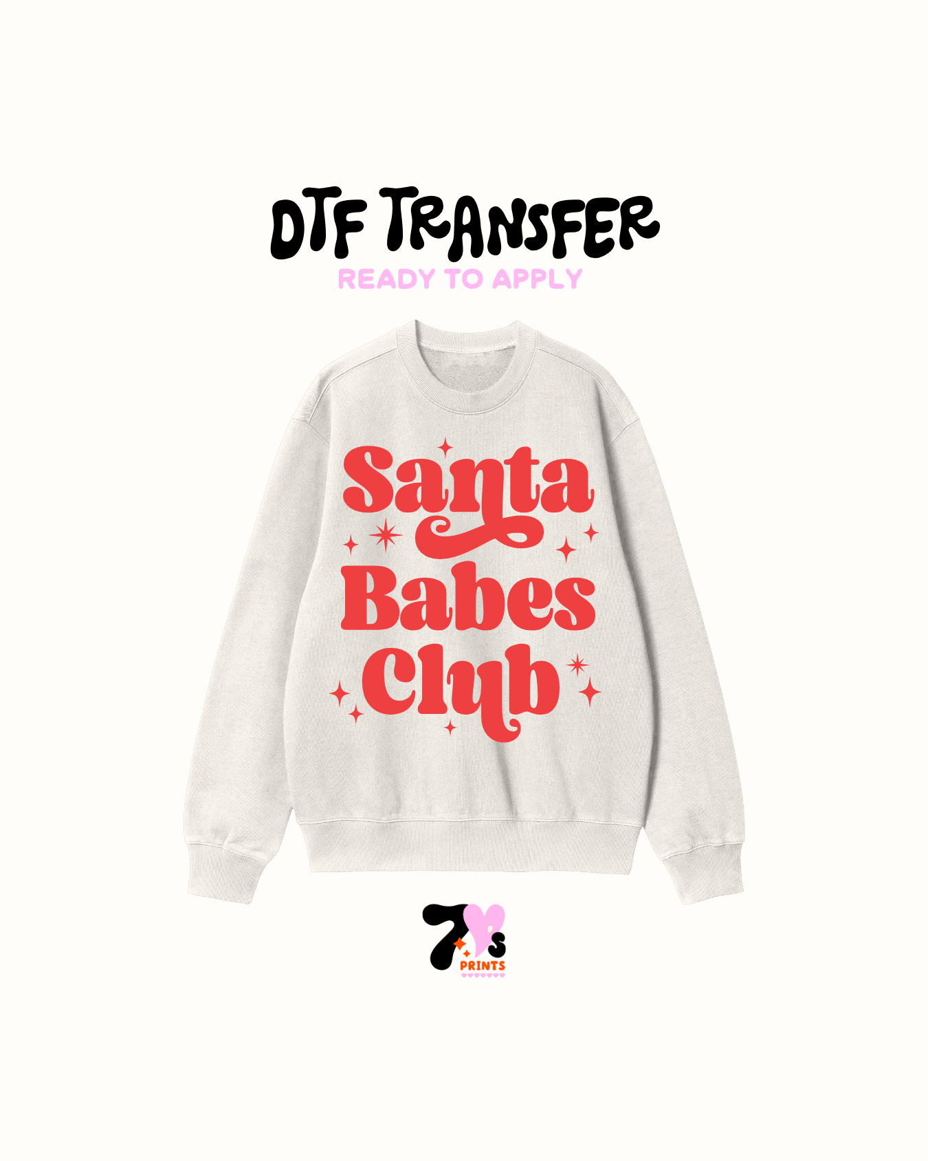 Santas babes club - DTF Transfers