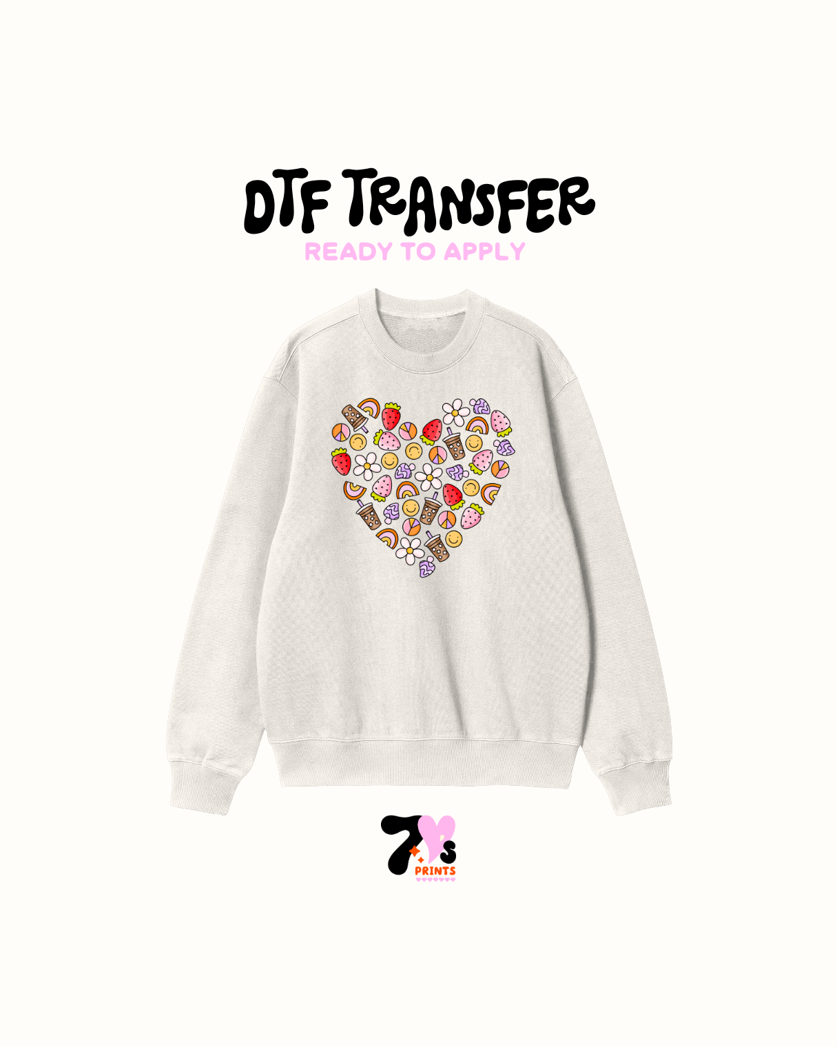 Coffee Doodles - DTF Transfers