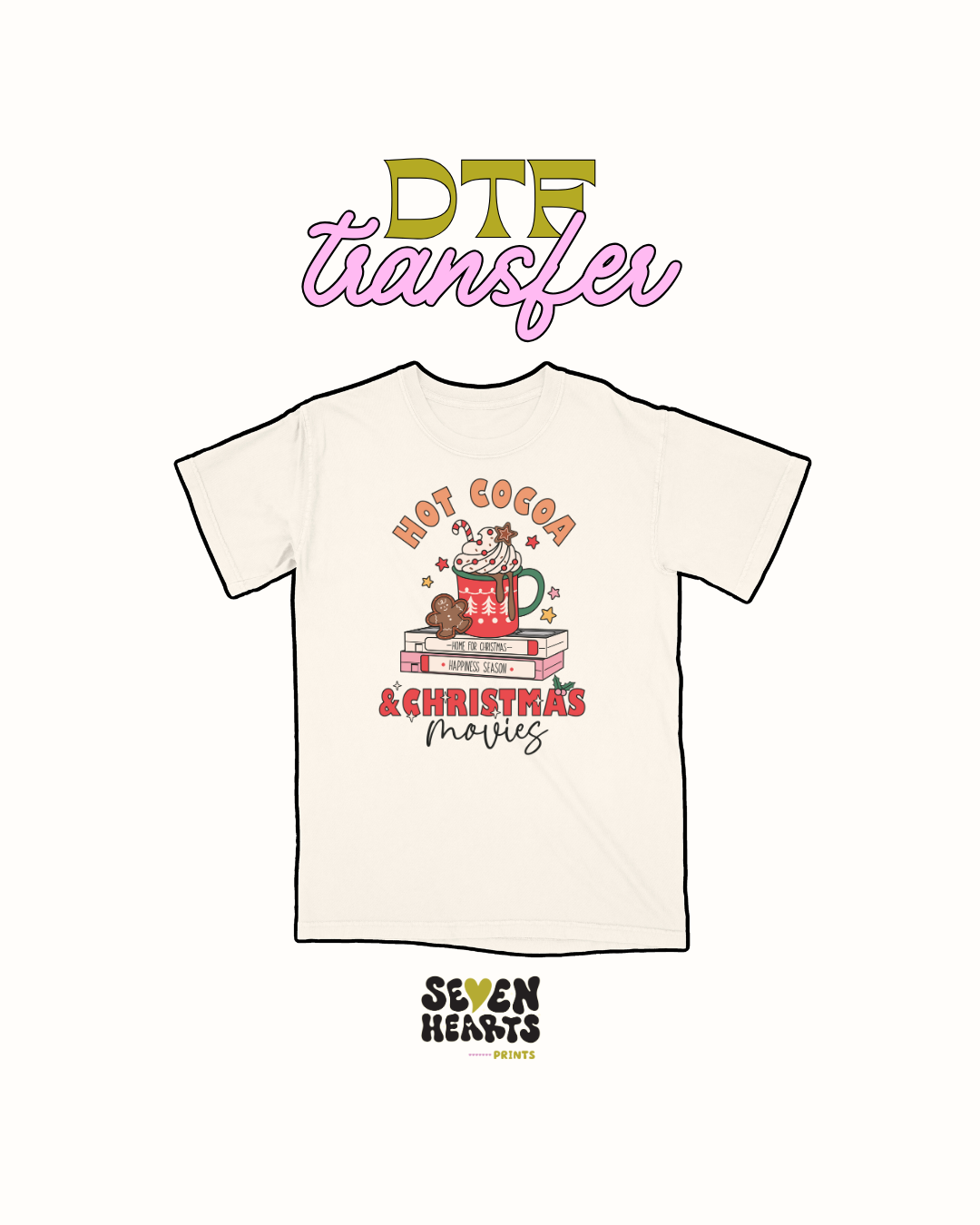 Hot cocoa - DTF Transfers