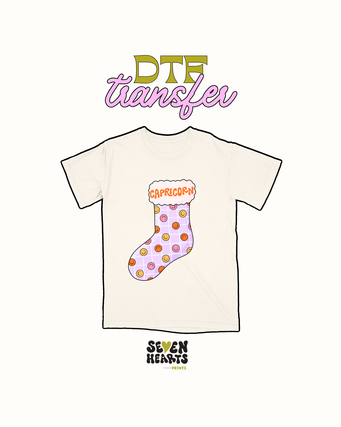 Zodiacs xmas stockings - DTF Transfer