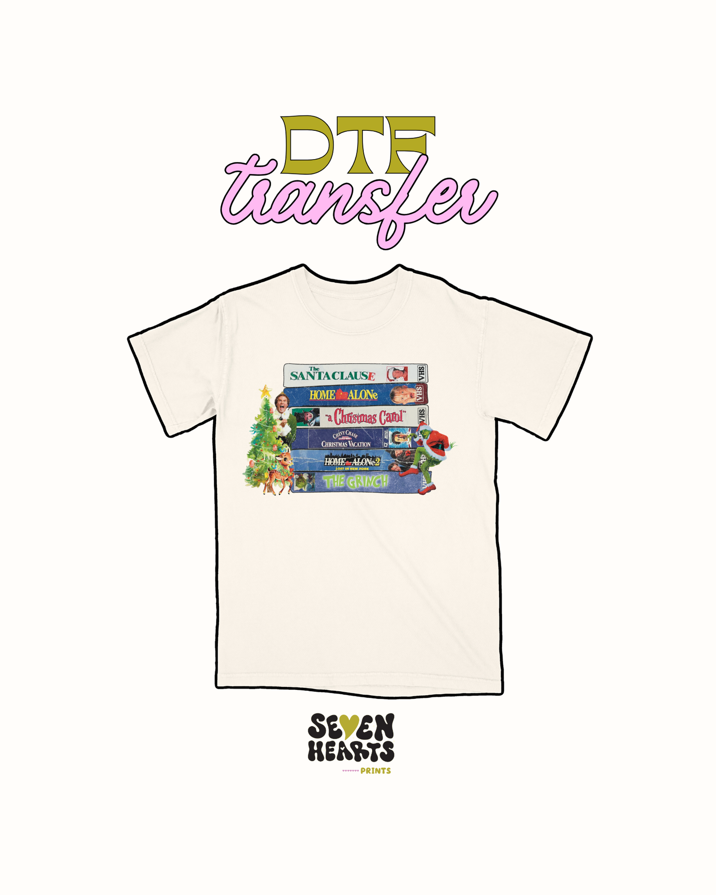 Holiday movies - DTF Transfer