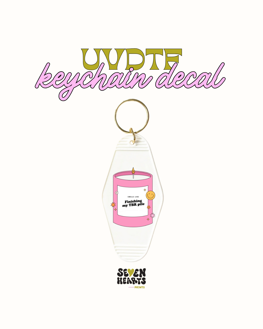 1989 - Juego de 5 calcomanías para llaveros