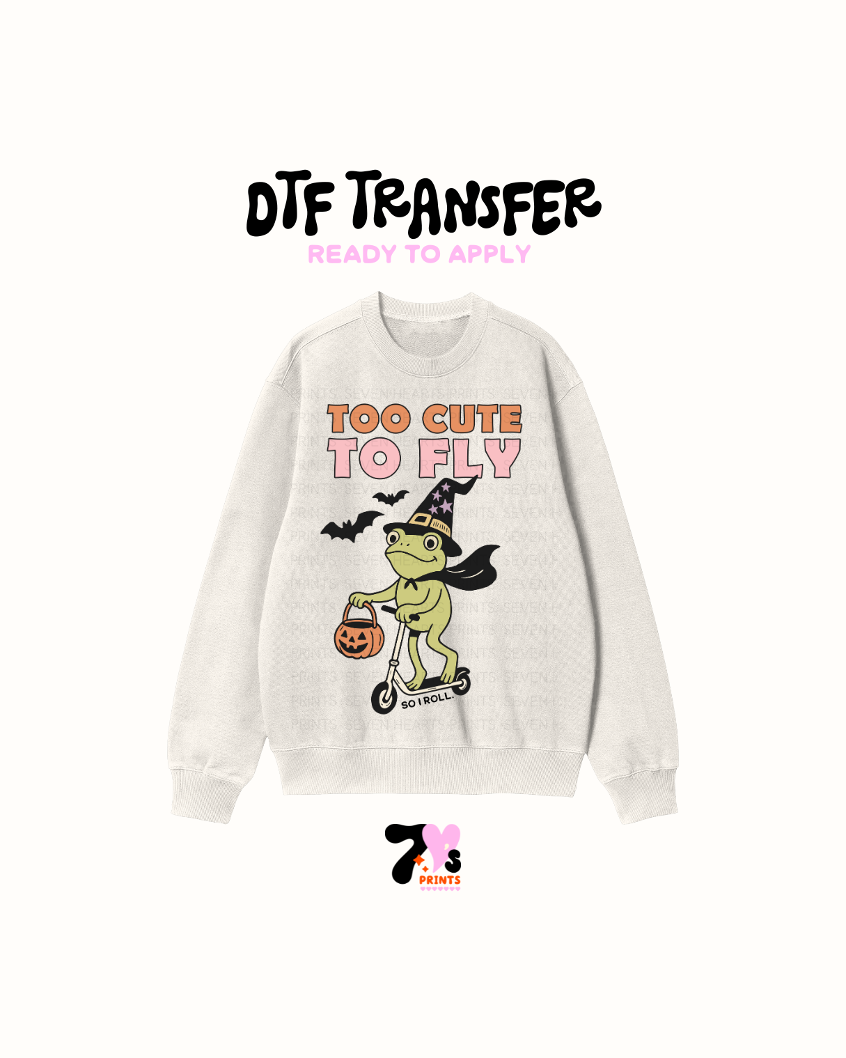 To cute to fly - DTF Transfers