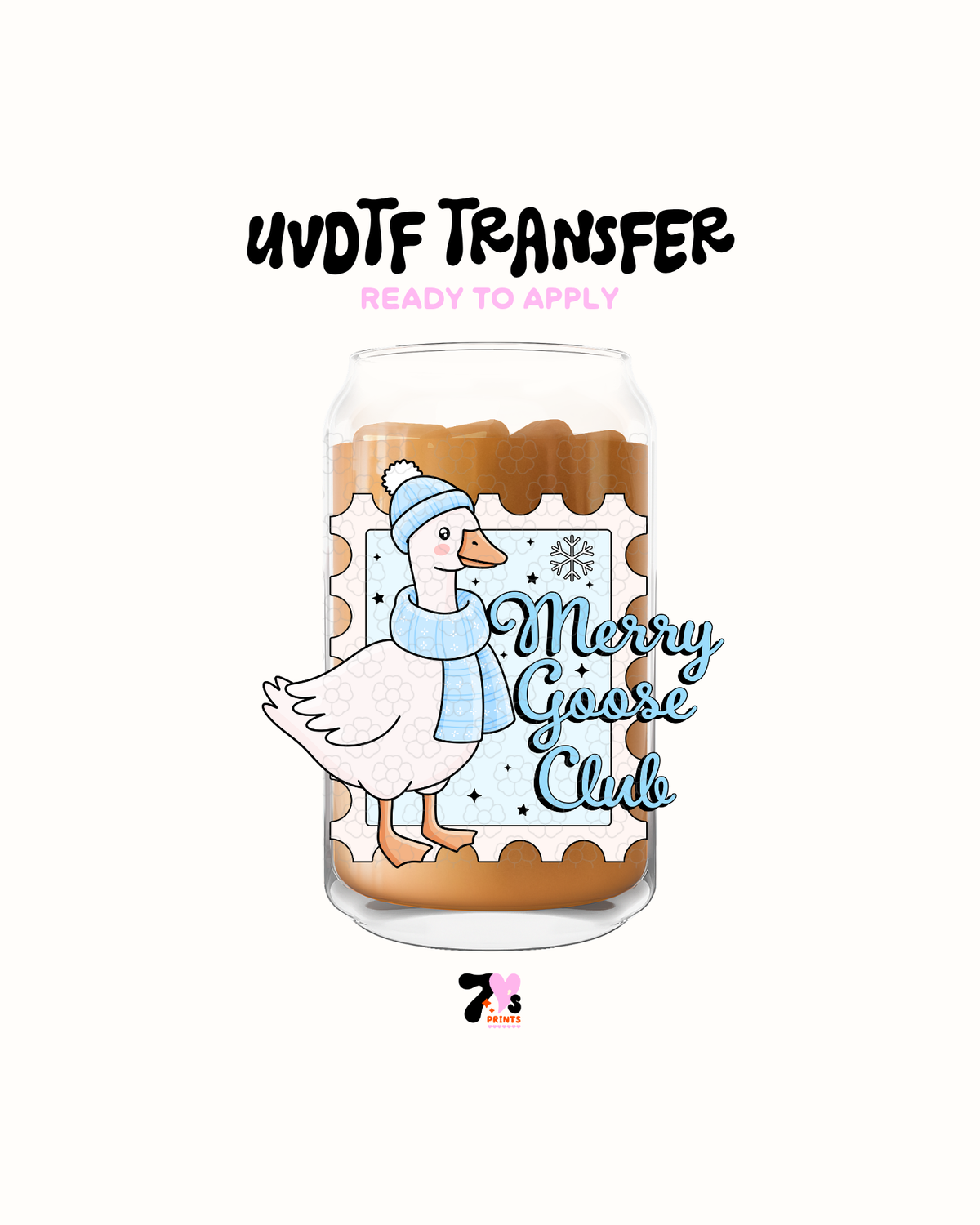 Merry Goose Club - UVDTF Decal