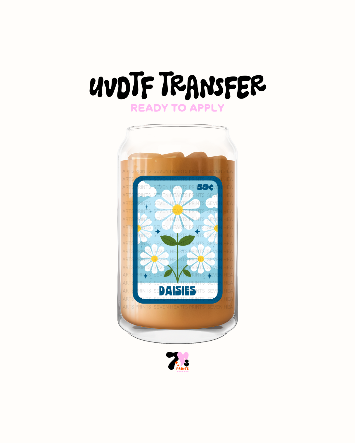 Daisies - UVDTF Decal