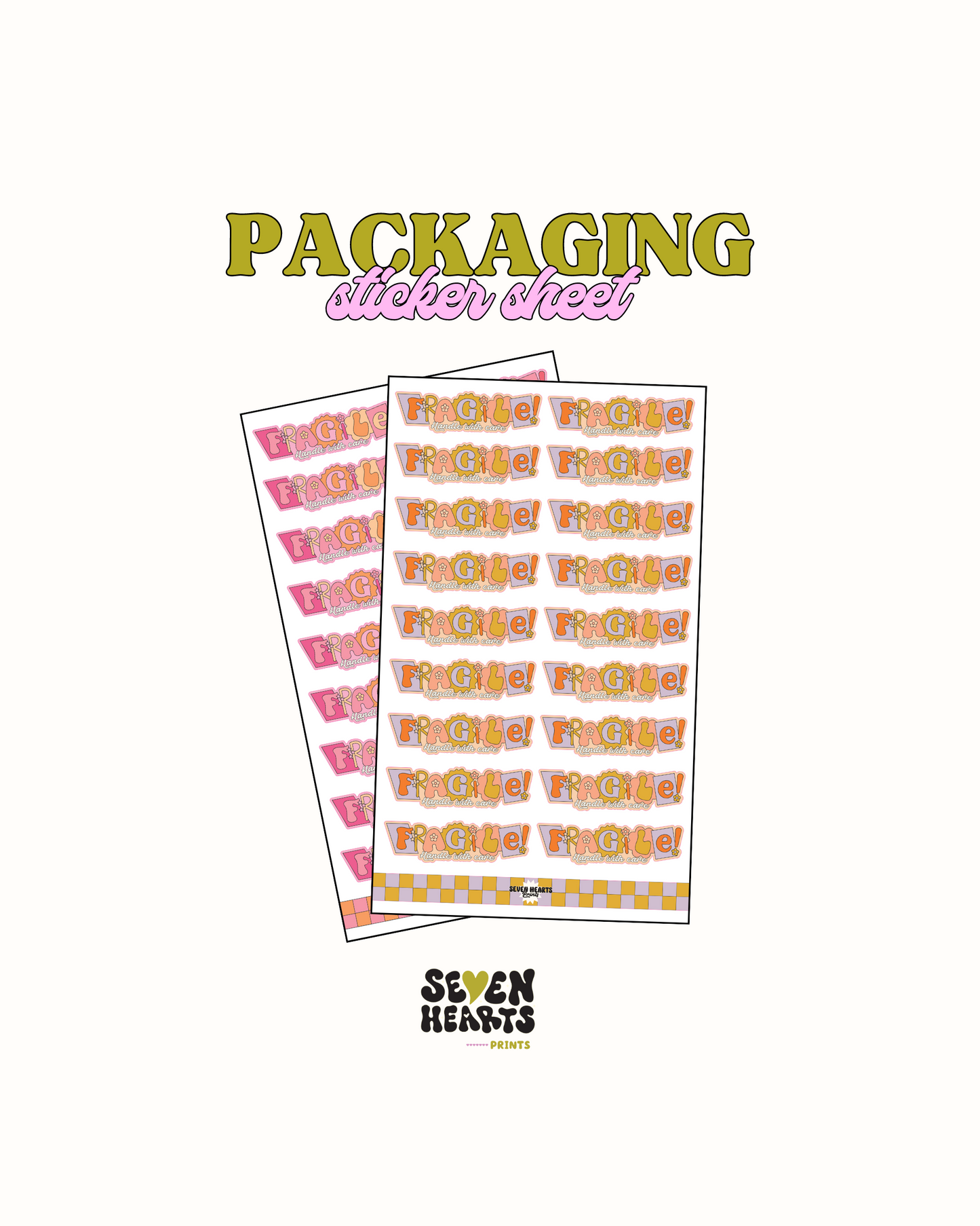 Fragile - Sticker Sheet