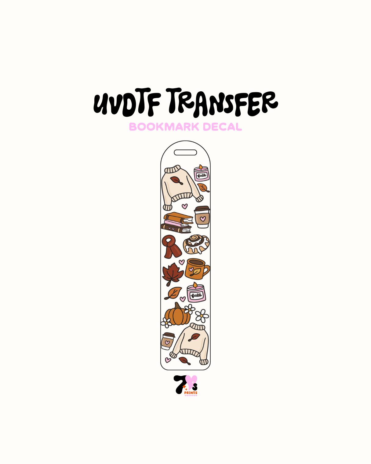 Libros de Astro - Calcomanía de marcador UVDTF