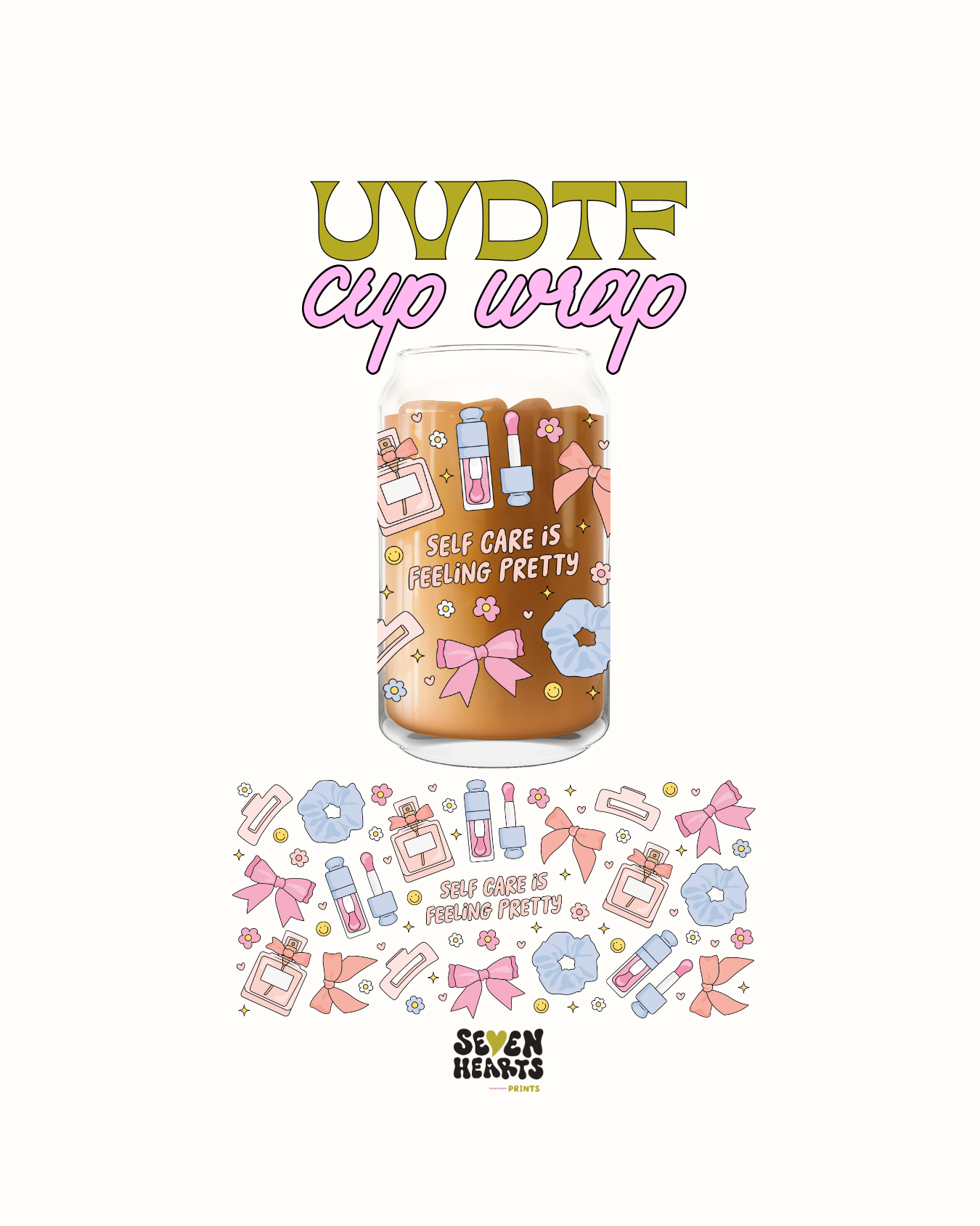 Feeling pretty - UVDTF Wrap