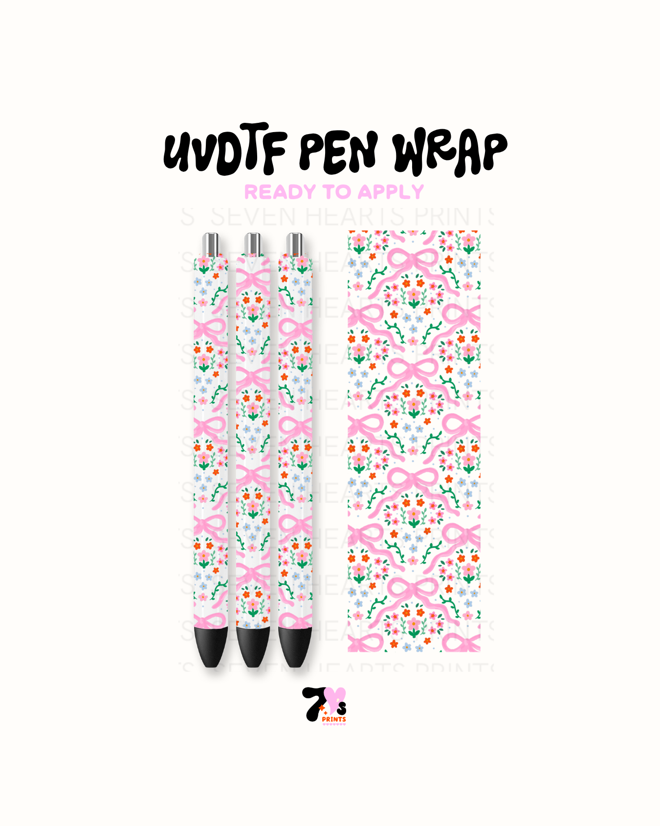 UVDTF Pen Wrap #2 Set of 3
