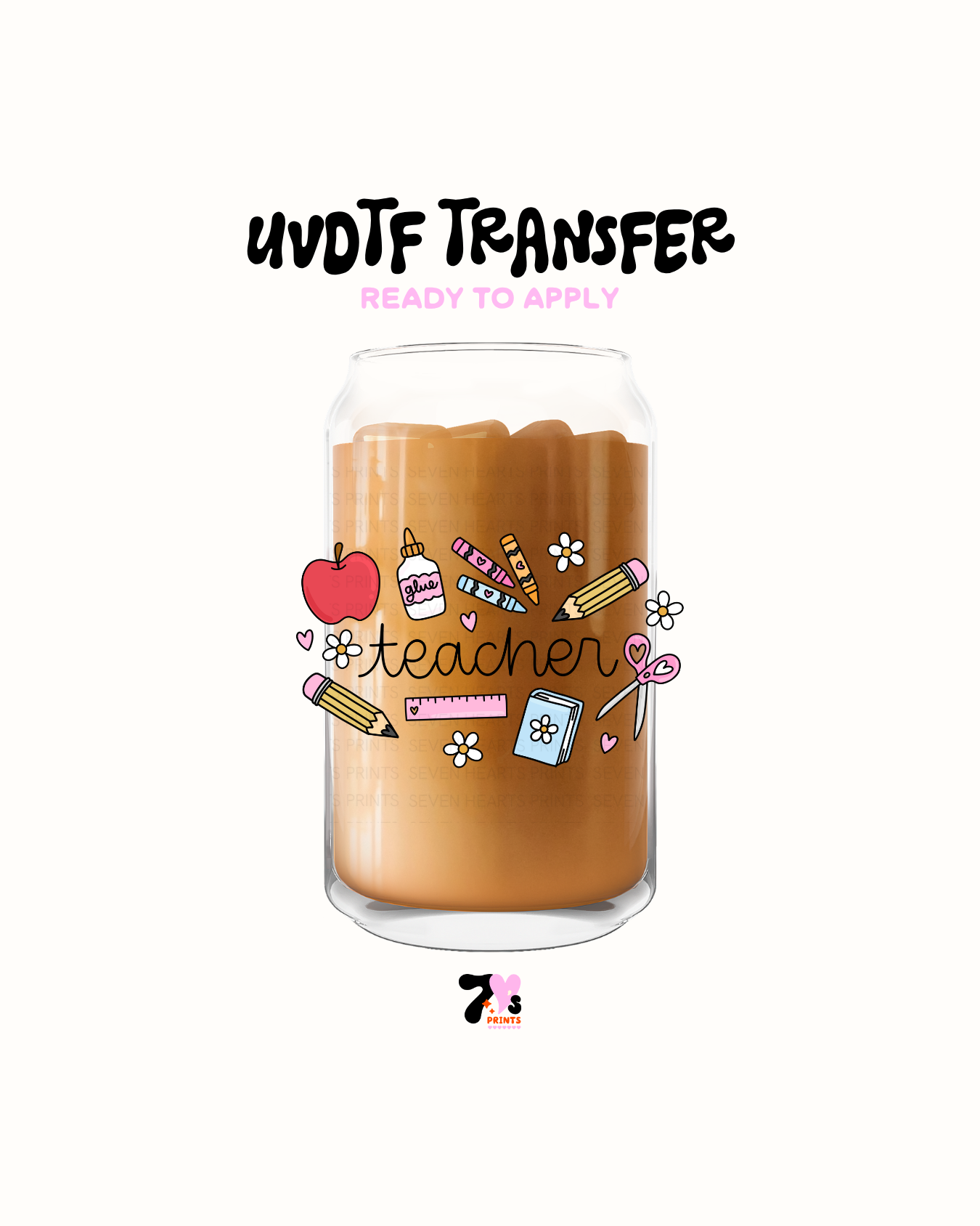 Teacher - UVDTF Decal