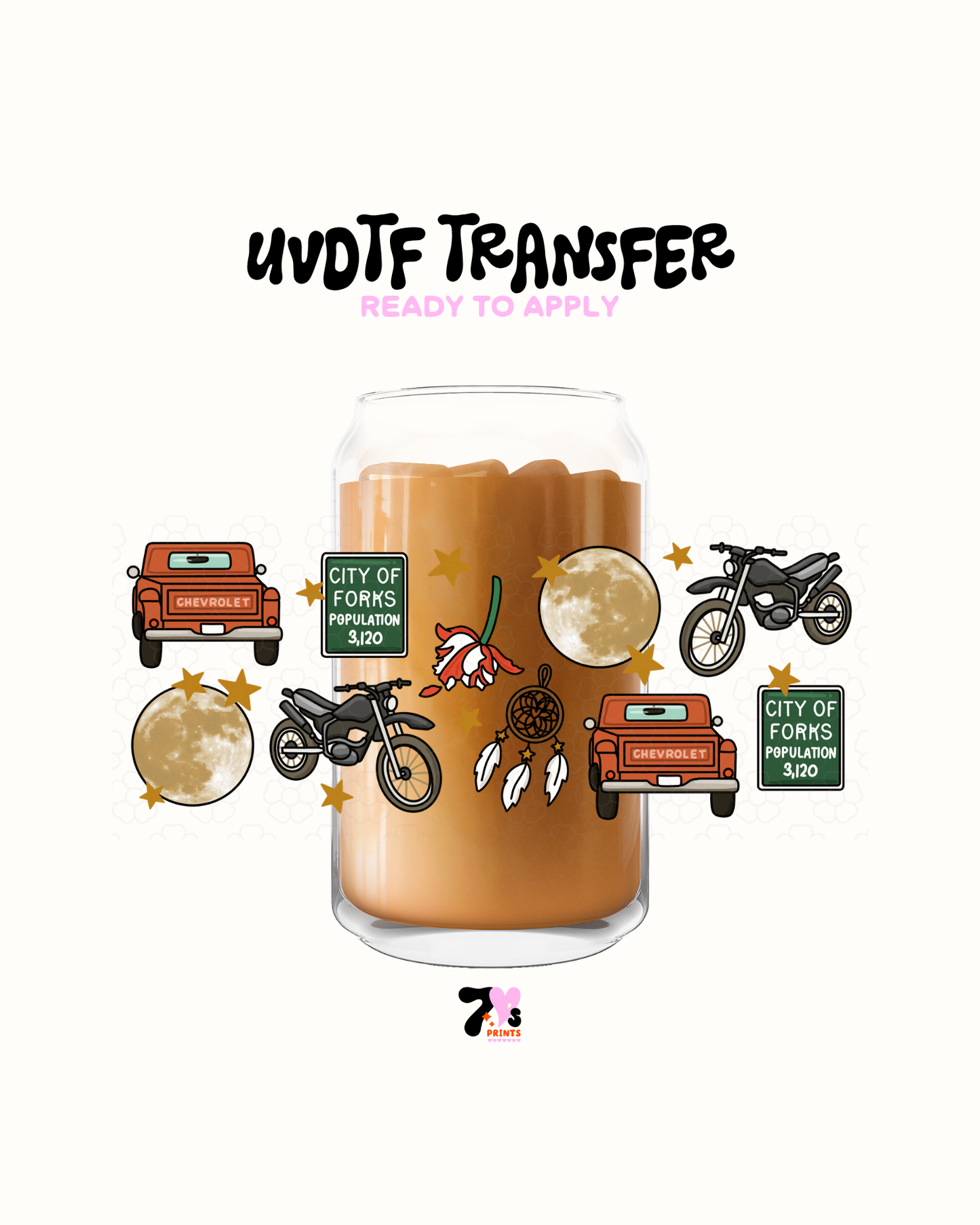 City forks - UVDTF Wrap