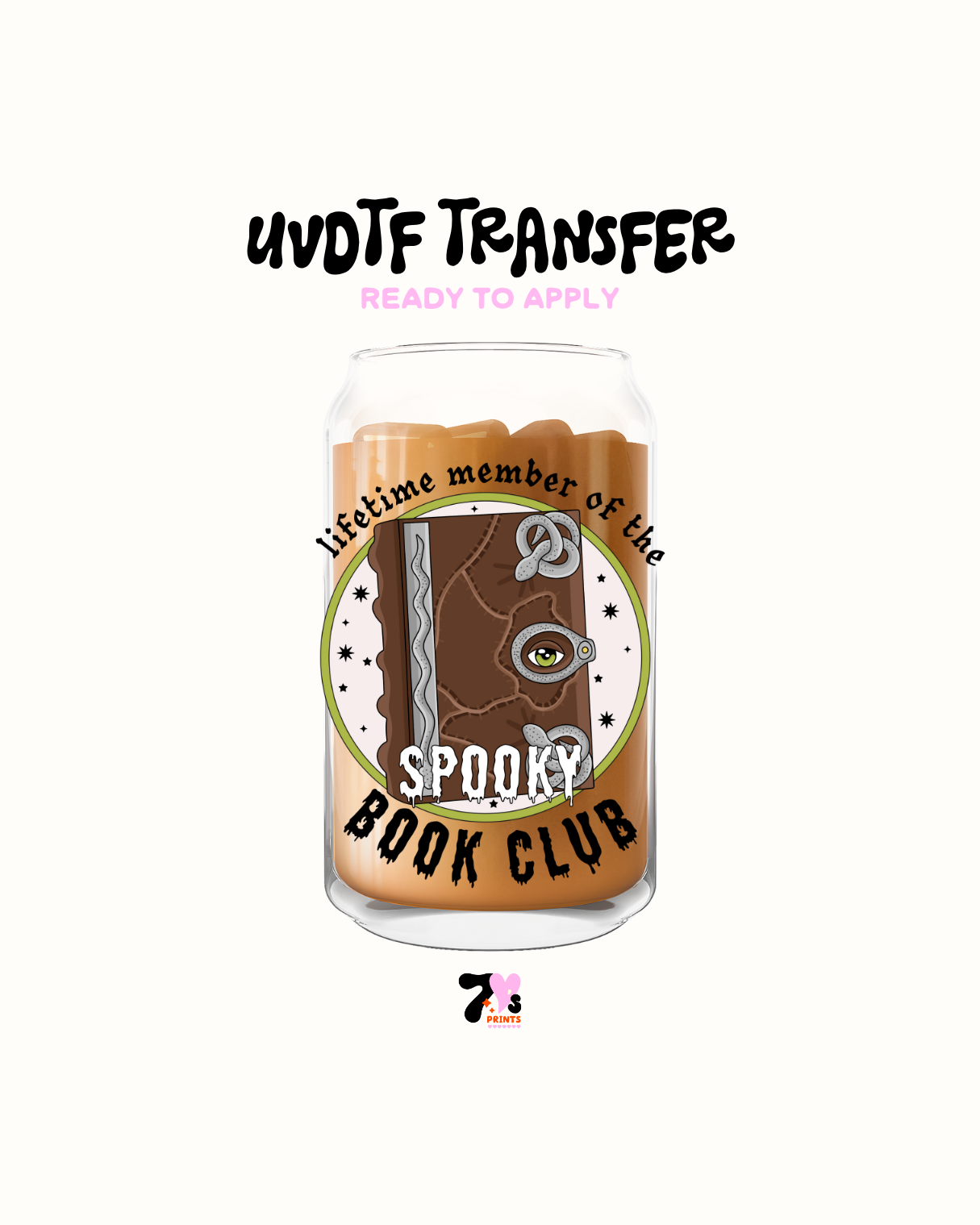 Life time member of the book club - UVDTF Decal