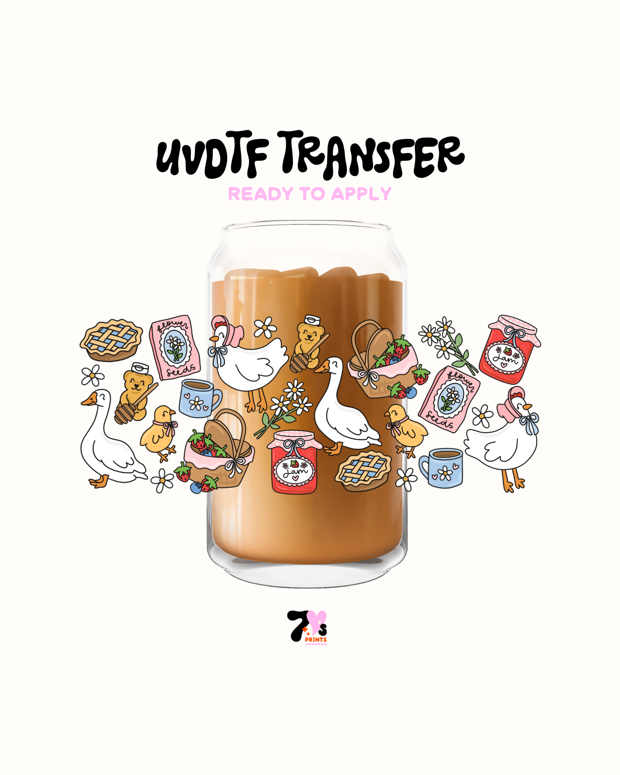 Spring - UVDTF Wrap