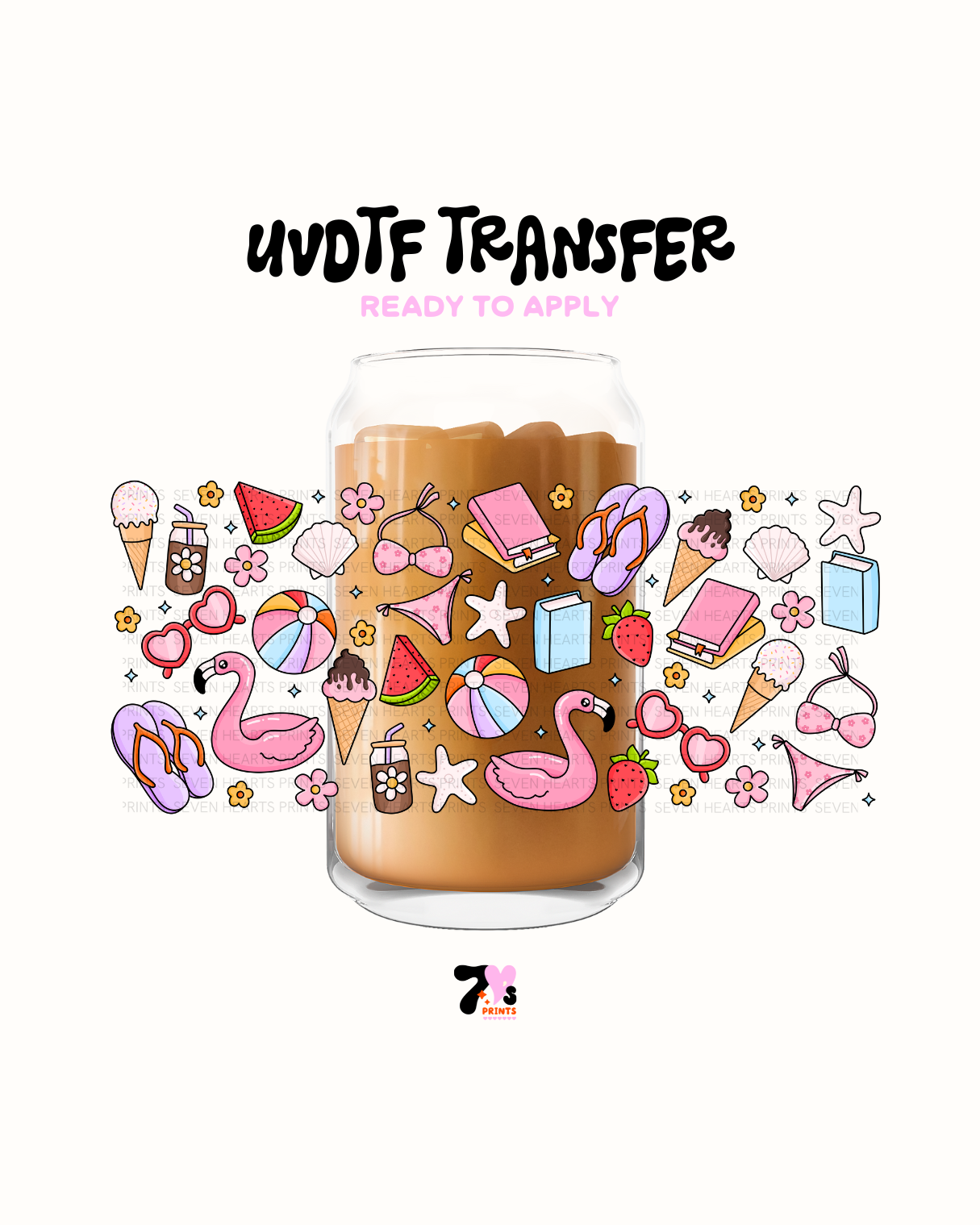 Beach vibes - UVDTF Wrap