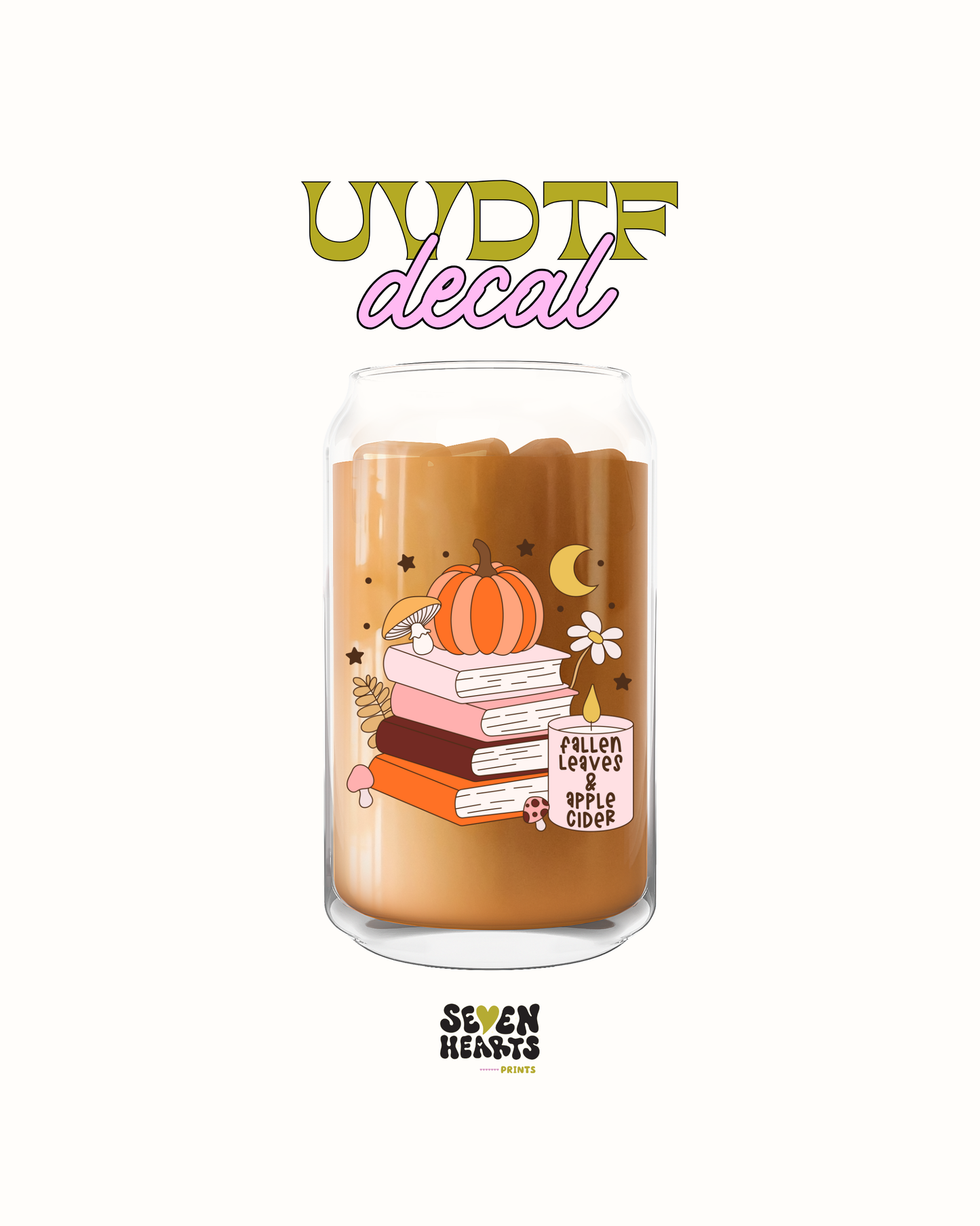 Books and pumkin - UVDTF