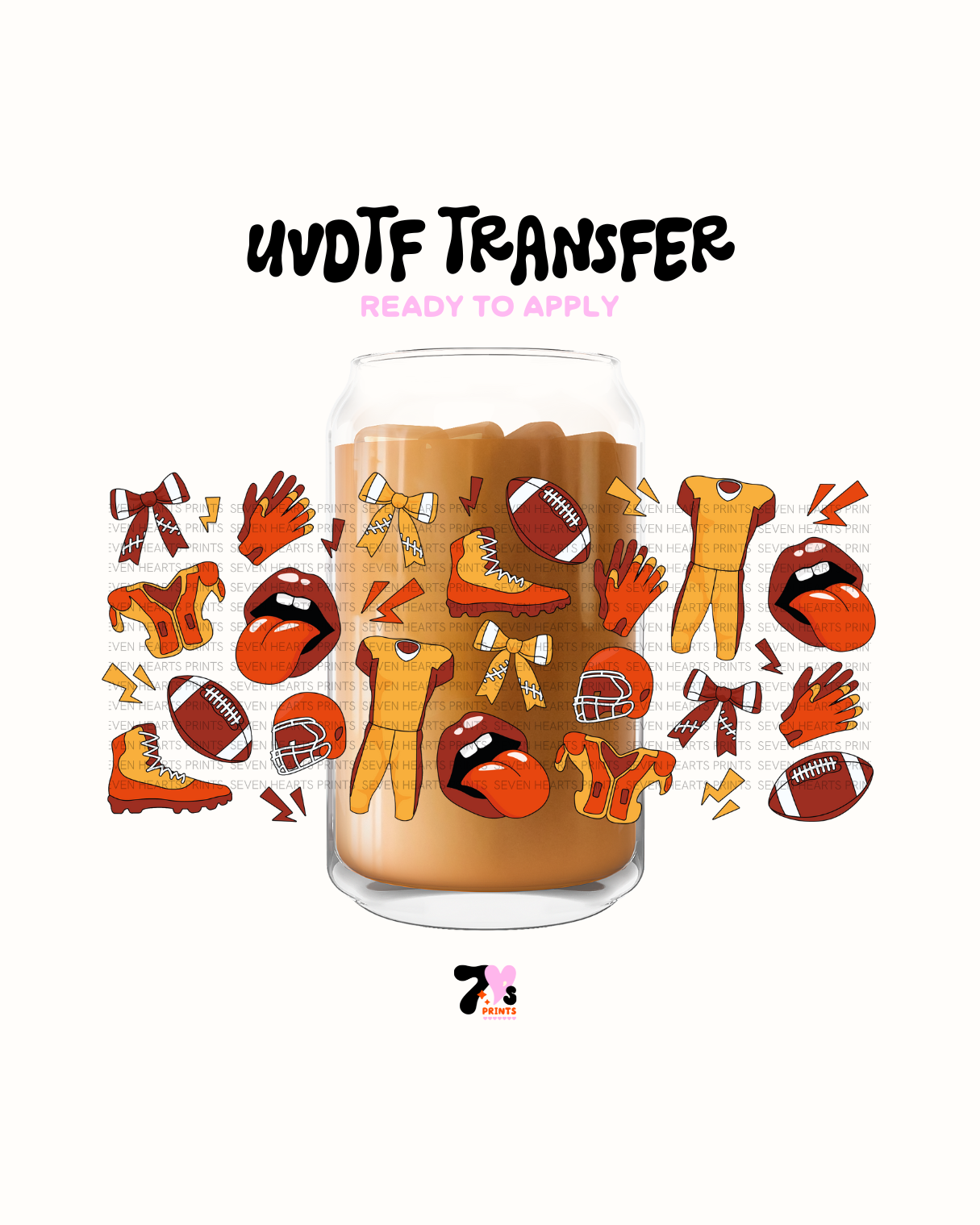 Football - UVDTF Wrap