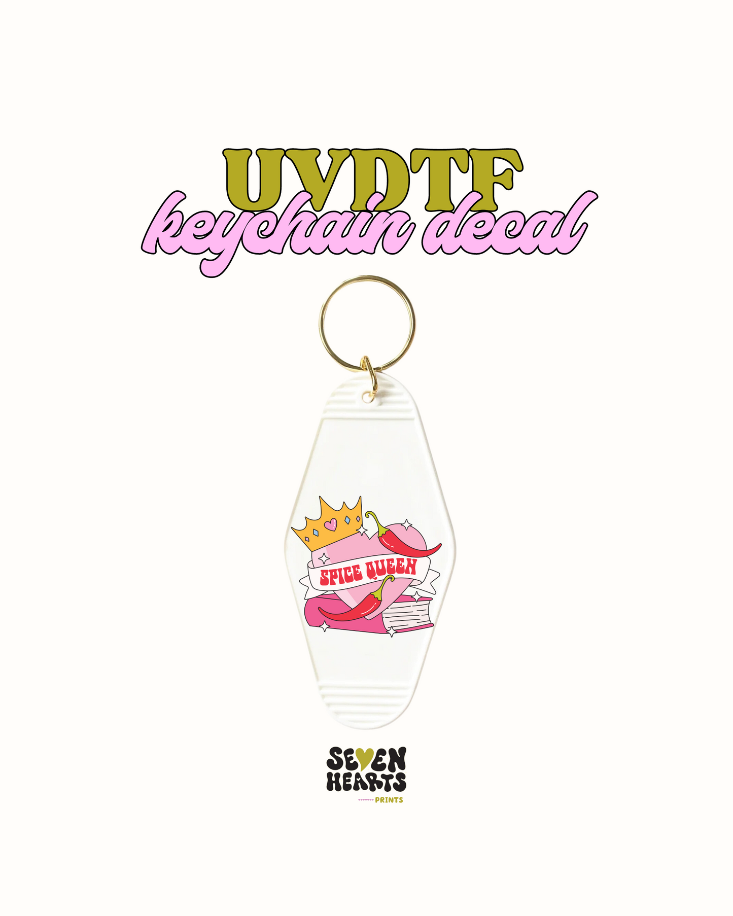 Spice queen - UVDTF Keychain