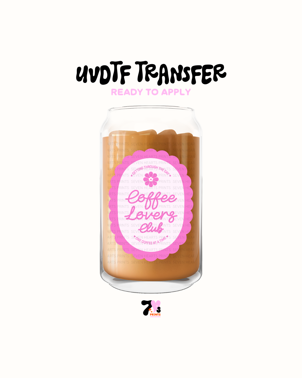 Coffee lover - UVDTF Decal
