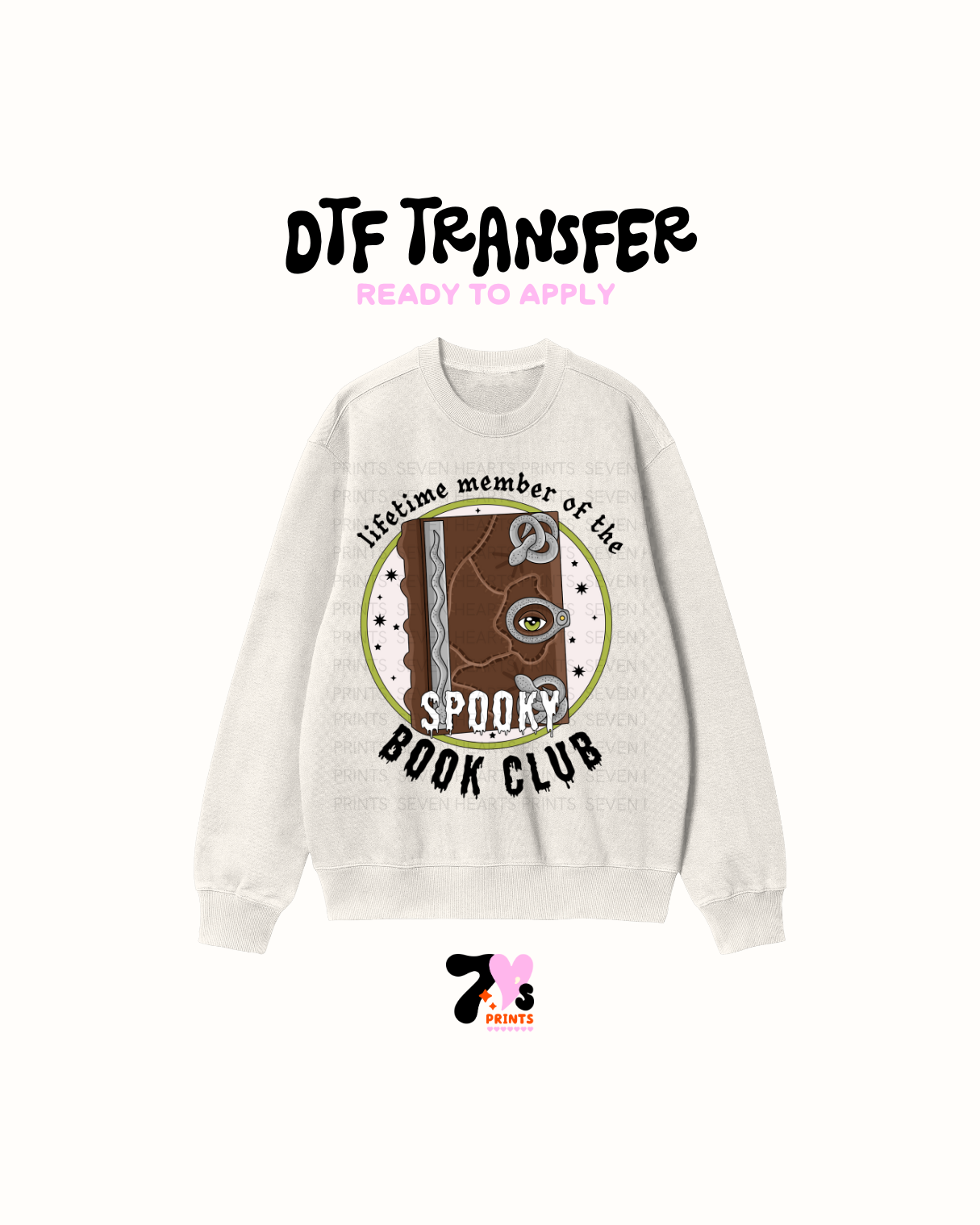 Spooky bookclub - DTF Transfers