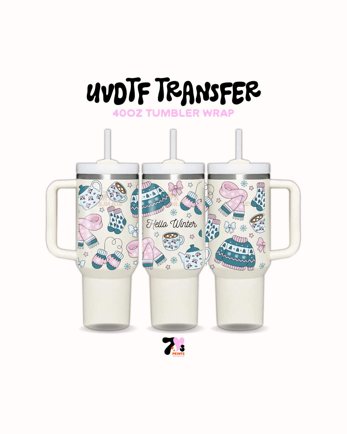 Hello Winter - UVDTF Wrap