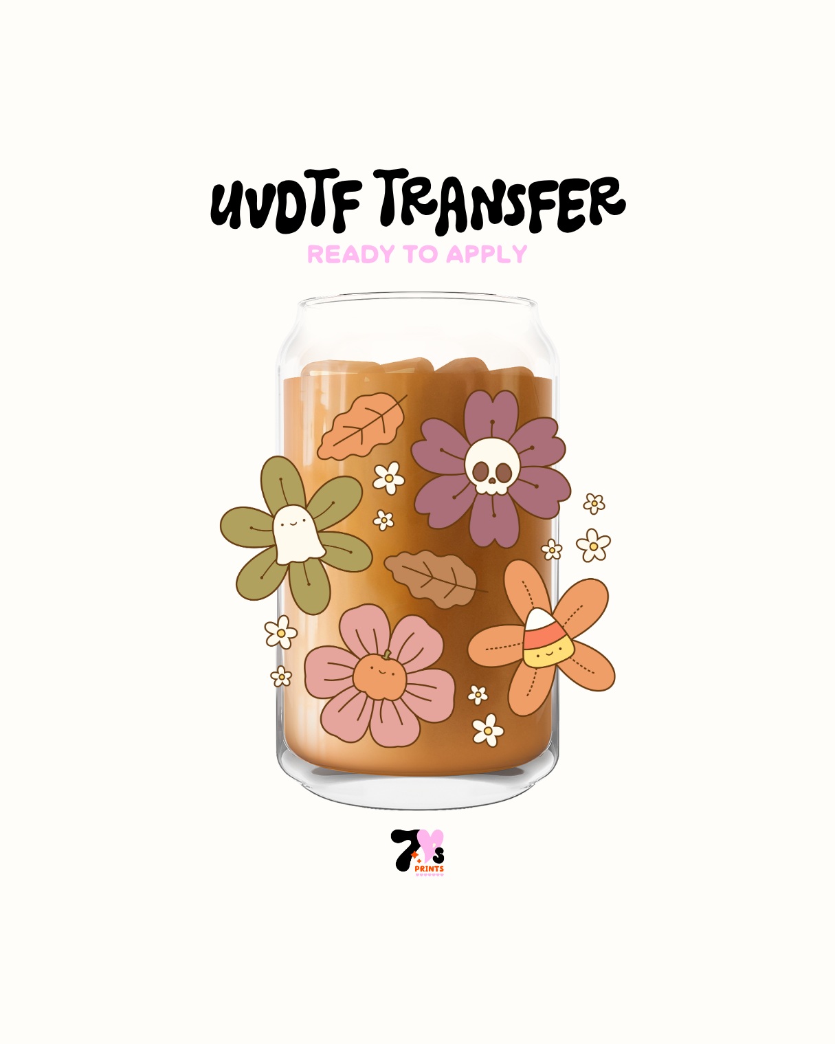 Fall halloween - UVDTF Decal