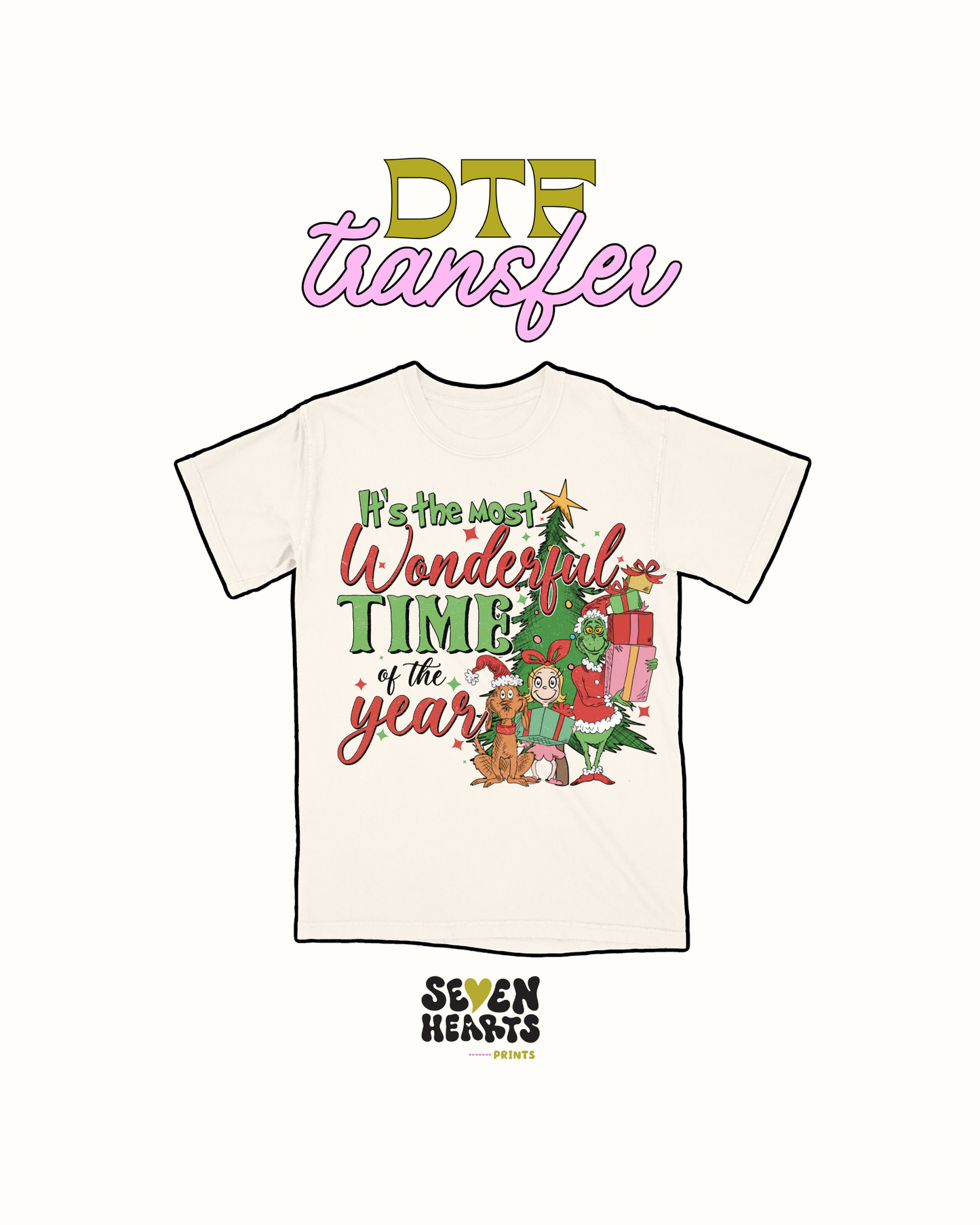 Its the most wonderful time of the year - DTF Transfer
