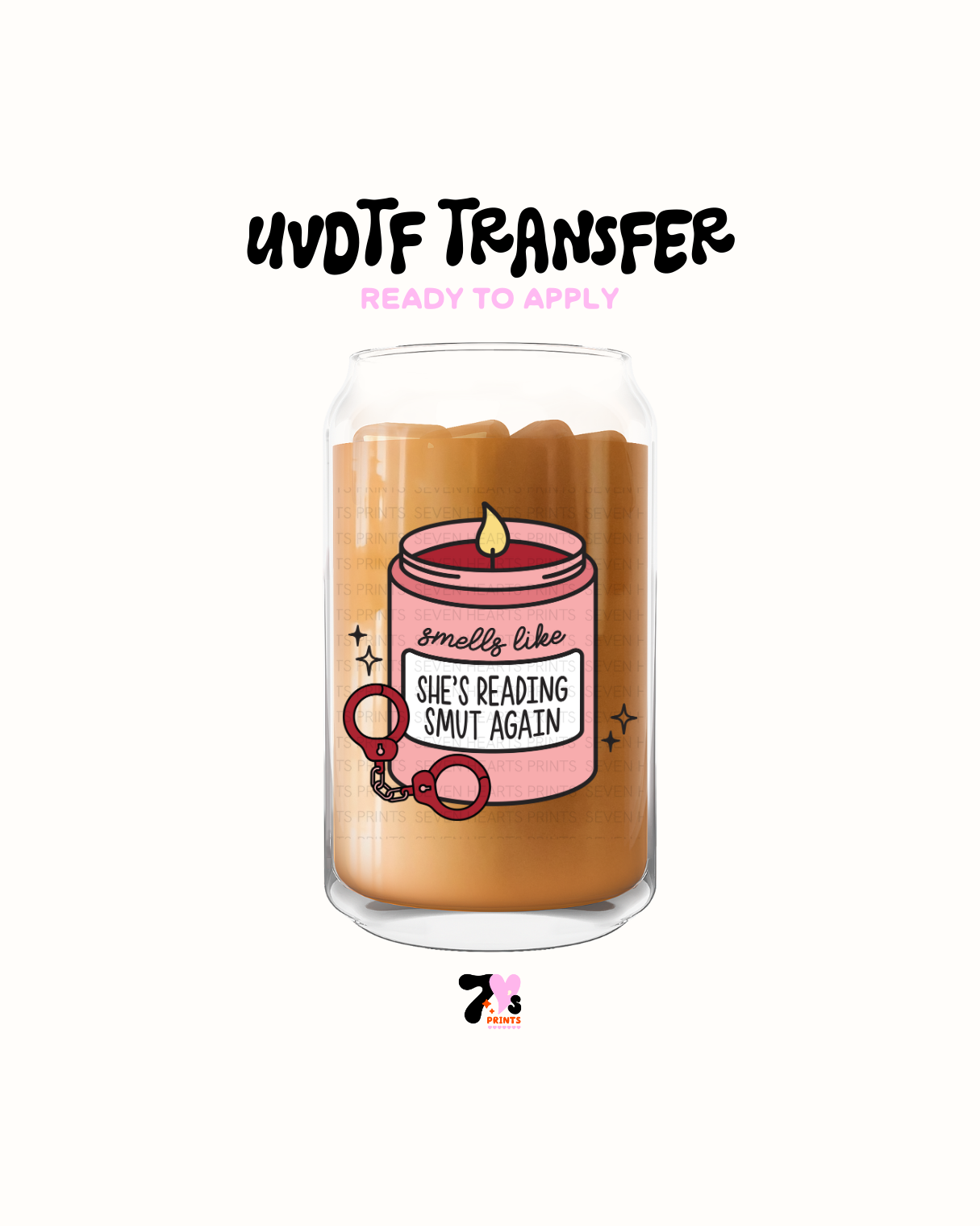 Shes reading smut again - UVDTF Decal