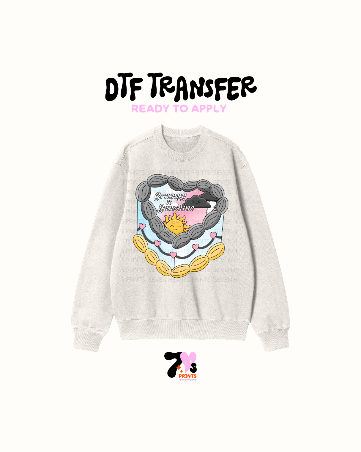 Grumpy and sunshine - DTF Transfers