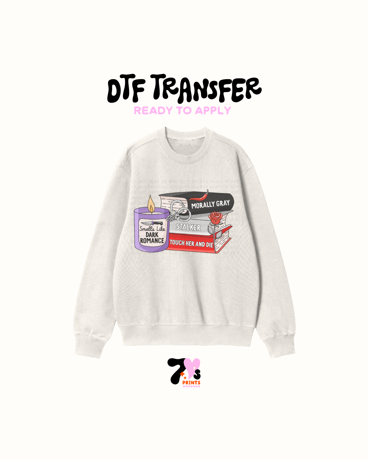 Smell like Dark romance - DTF Transfer