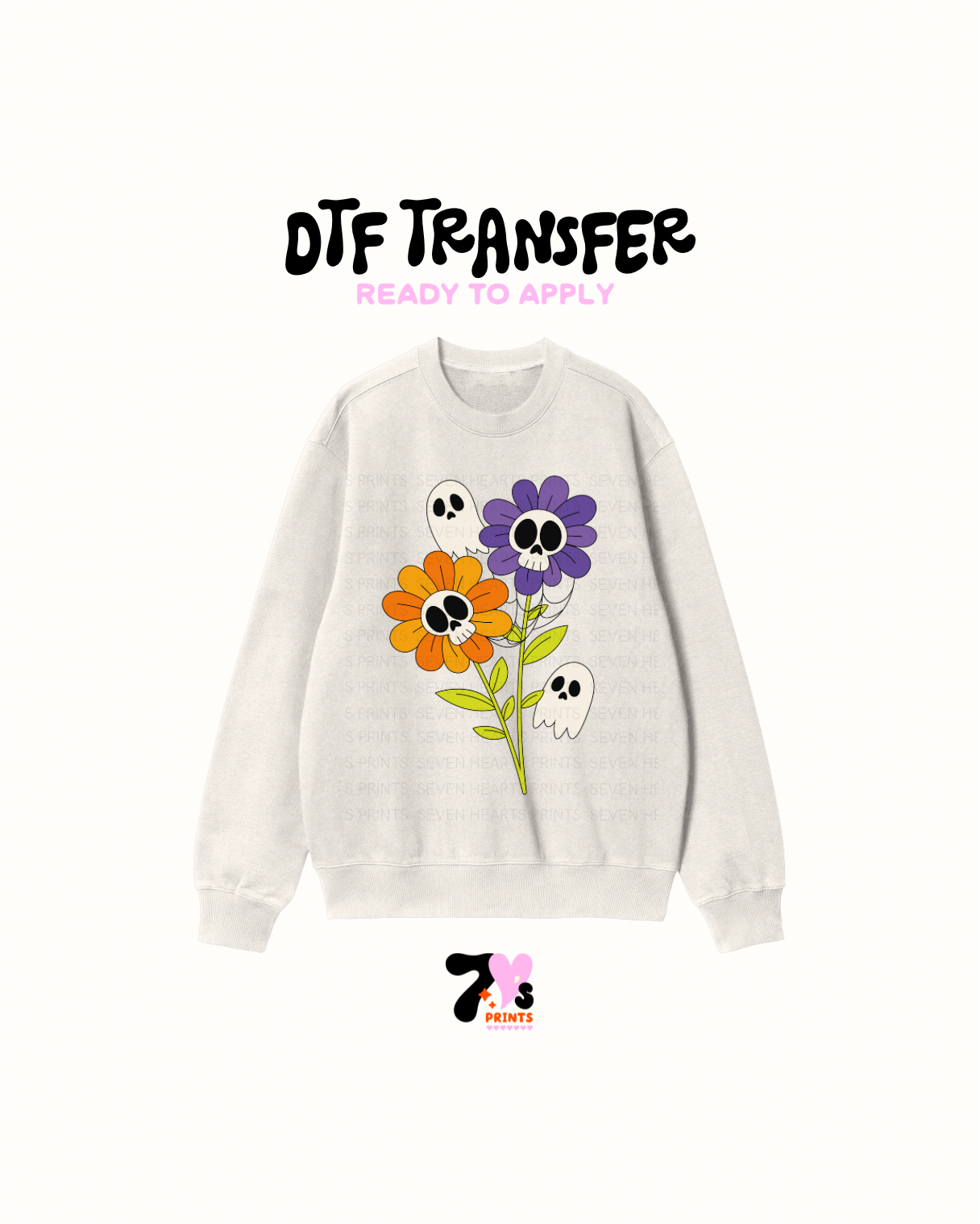 Ghosty plant - DTF Transfer
