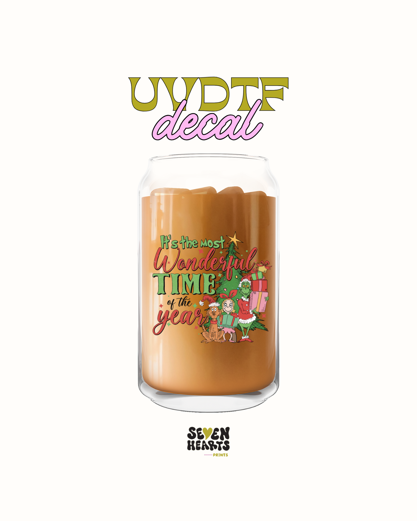 The most wonderfull time - UVDTF Decal