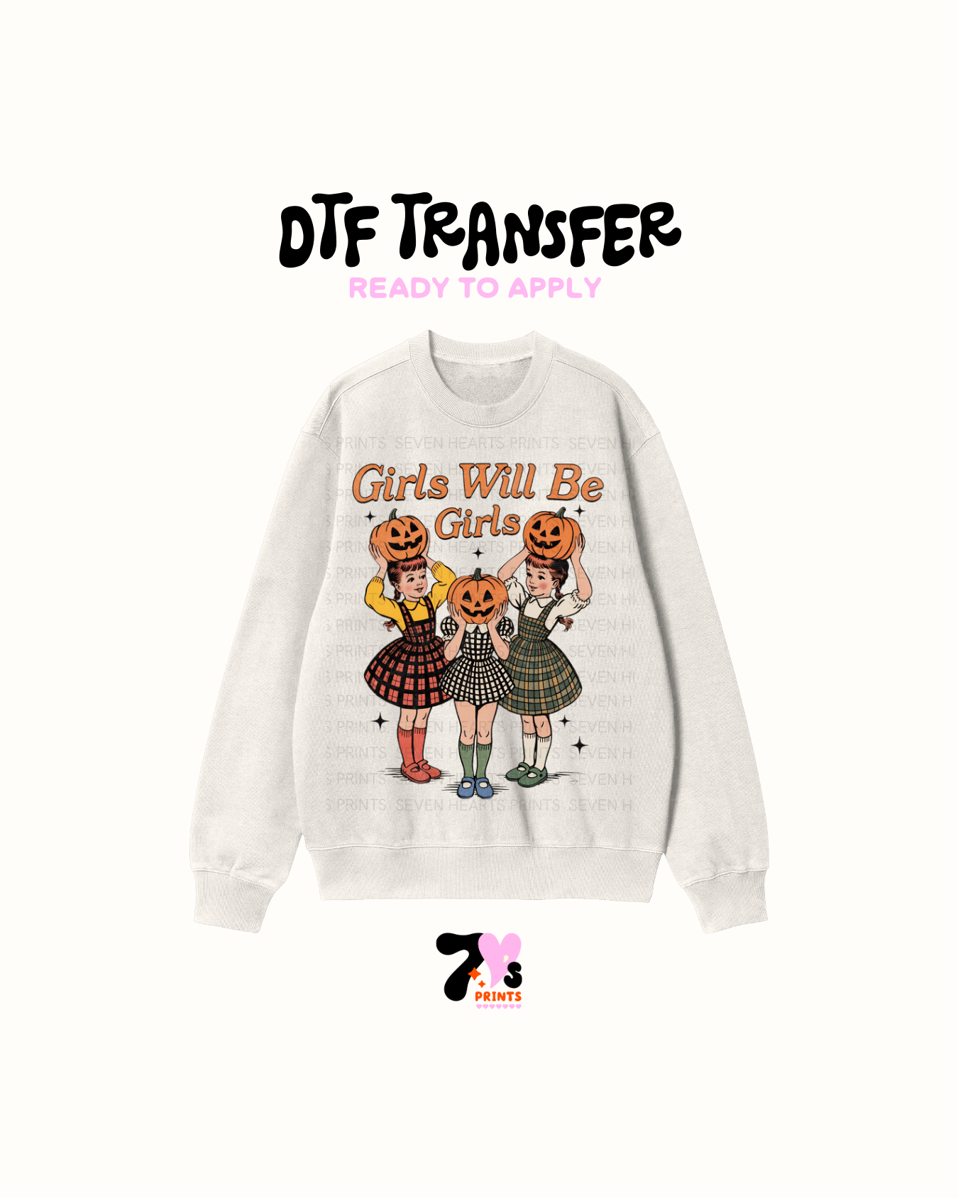 Girls will be girls - DTF Transfers