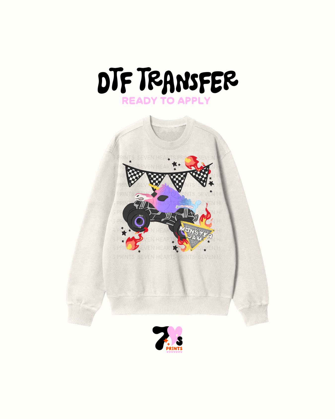 Monster Jam #1 - DTF Transfers