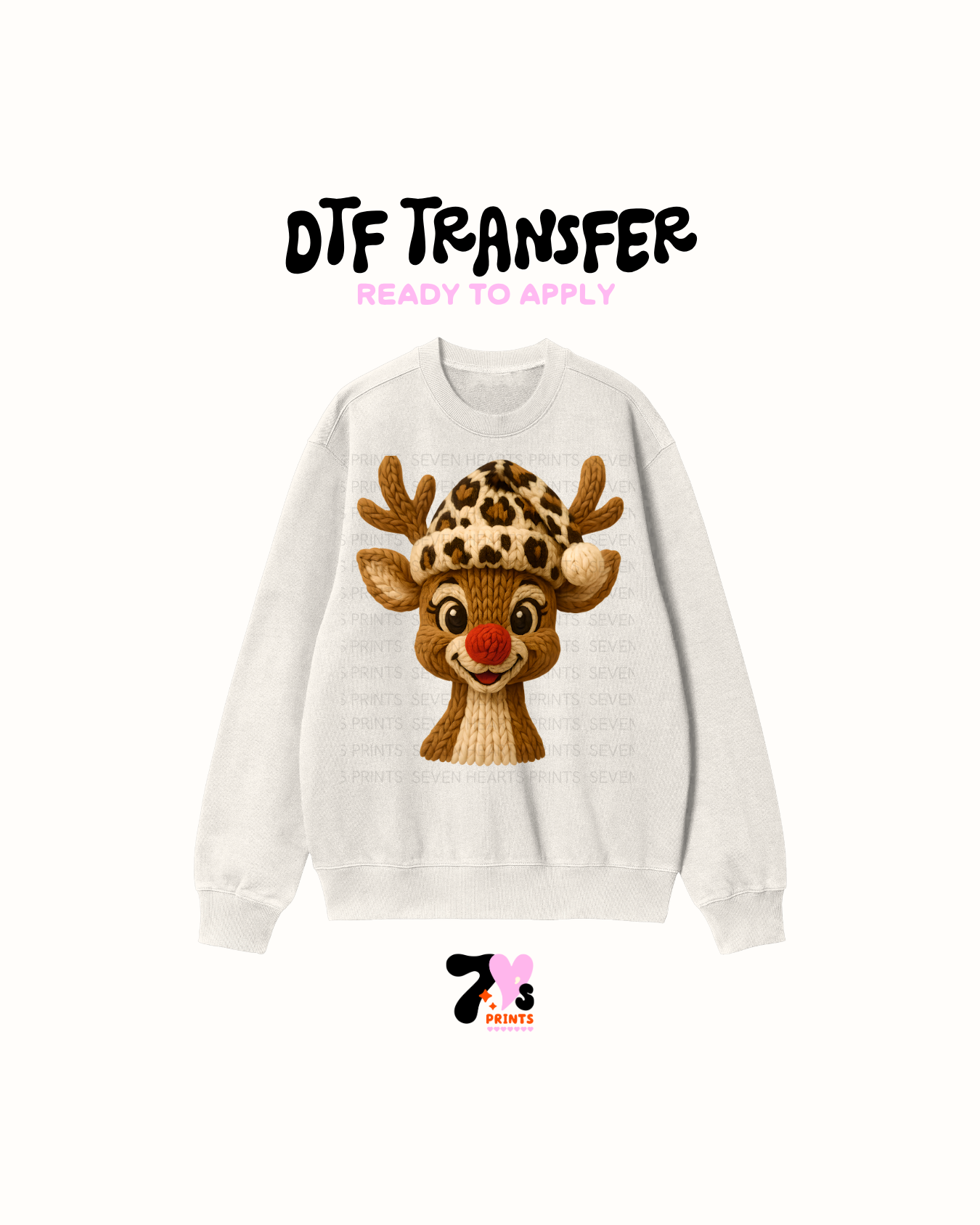 Raindeer - DTF Transfers