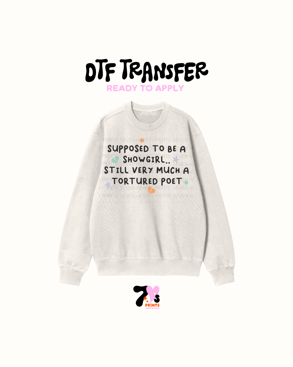 Tortured poet - DTF Transfers